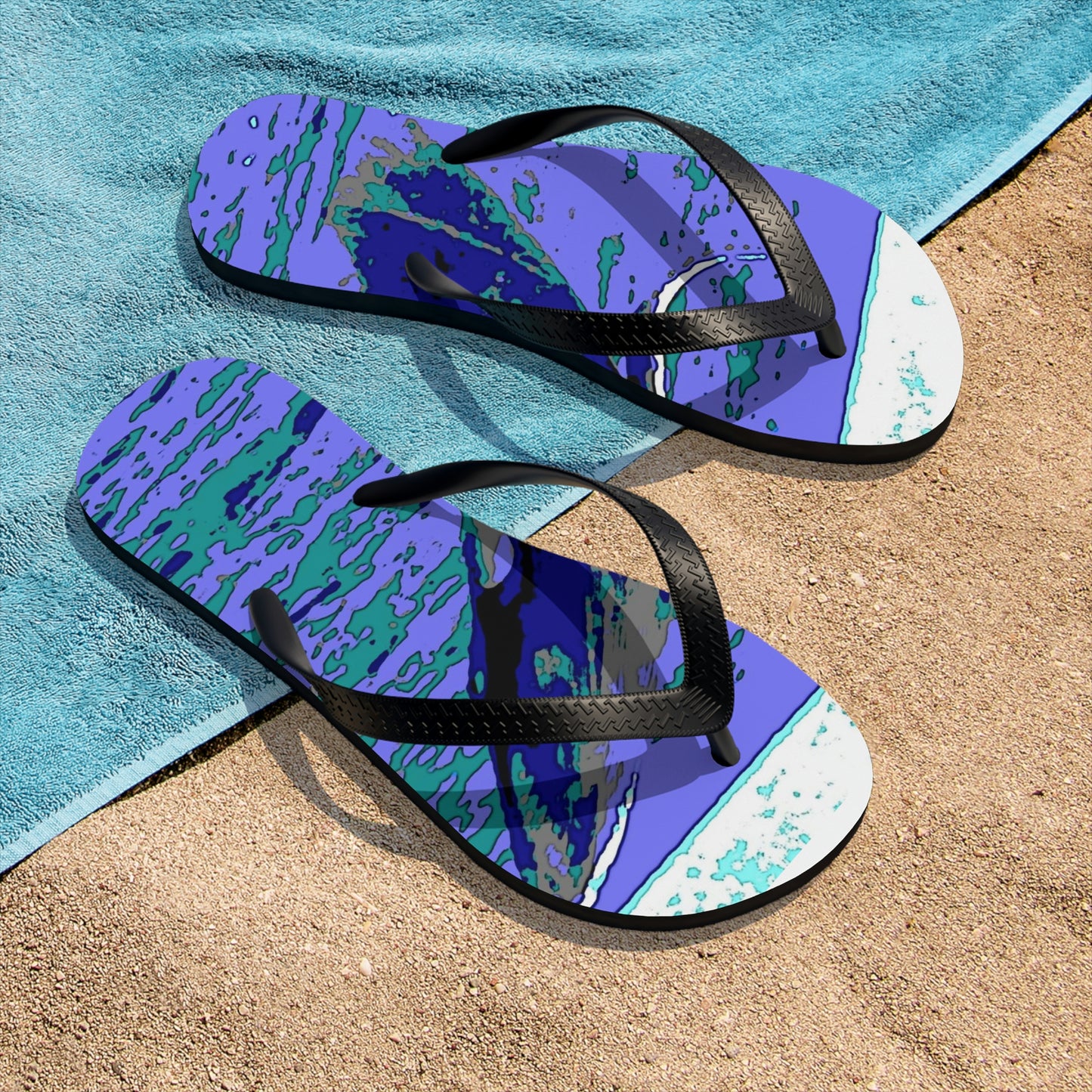 Unisex Flip-Flops ... Baby Humpback Breaching ... Maui, HI: April 2022 ... "Family Archives: KPH" ... Original Works ...