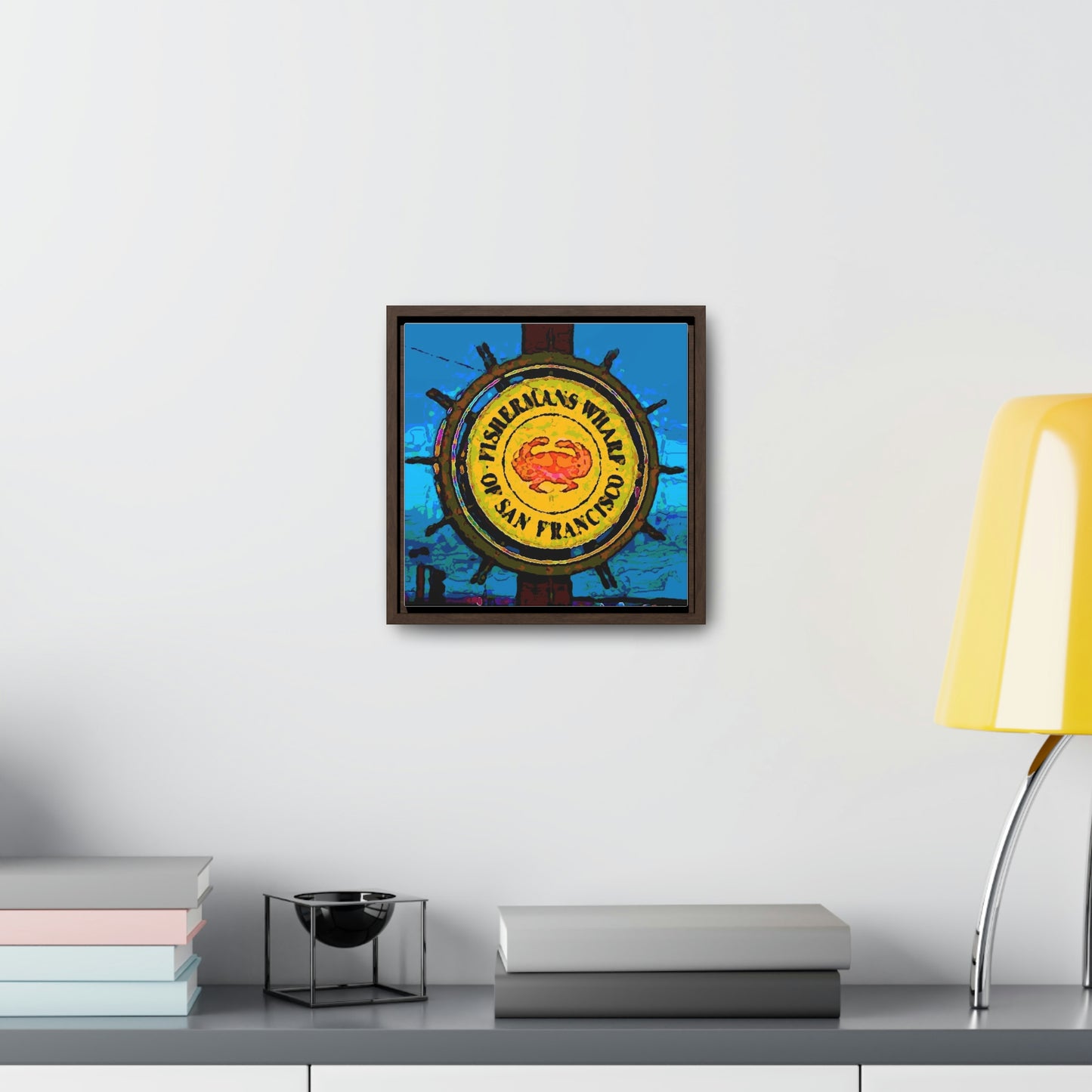 Gallery Canvas Wraps, Square Frame ...  "No.9 Fishermen's Grotto - Fishermen's Wharf, SF, California" ... Family Archives: 1970's ... Original Works ...