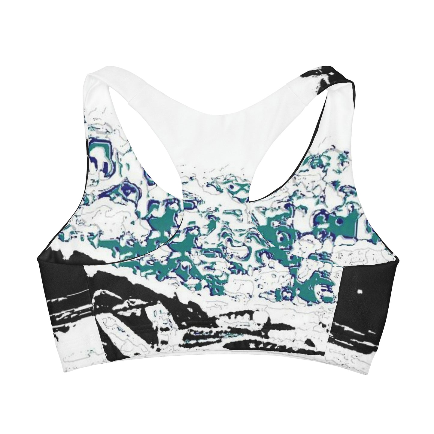 Girls' Double Lined Seamless Sports Bra ...  Seattle Columbia Cup On Lake Washington ... "Dave Wilcox Heads For The Win" ... Associate Gift-Photo ... Original Works ...