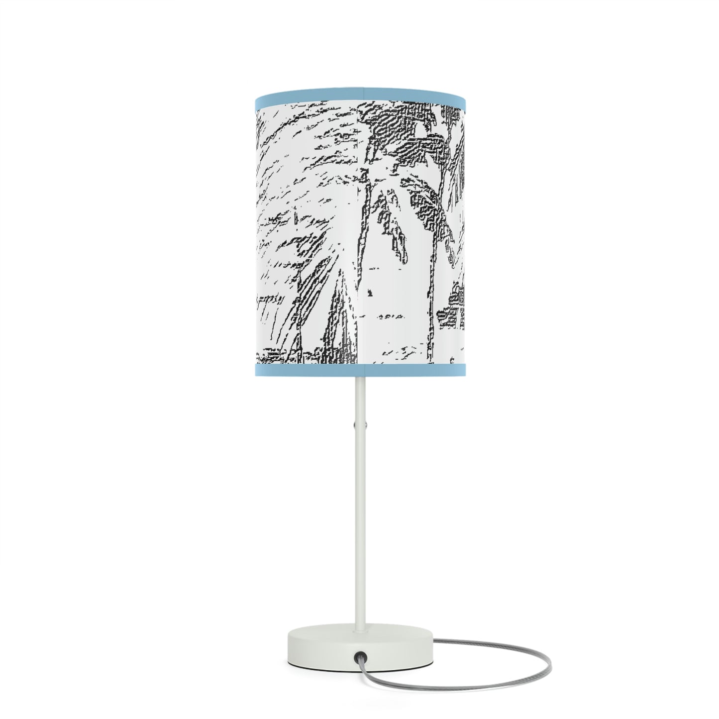 Lamp on a Stand, US|CA plug ... "The Royal Hawai'ian: Waikiki Beach_Beach" ... Honolulu, HI ... Ocotber 2014 (Halloween) ... Original Works ...