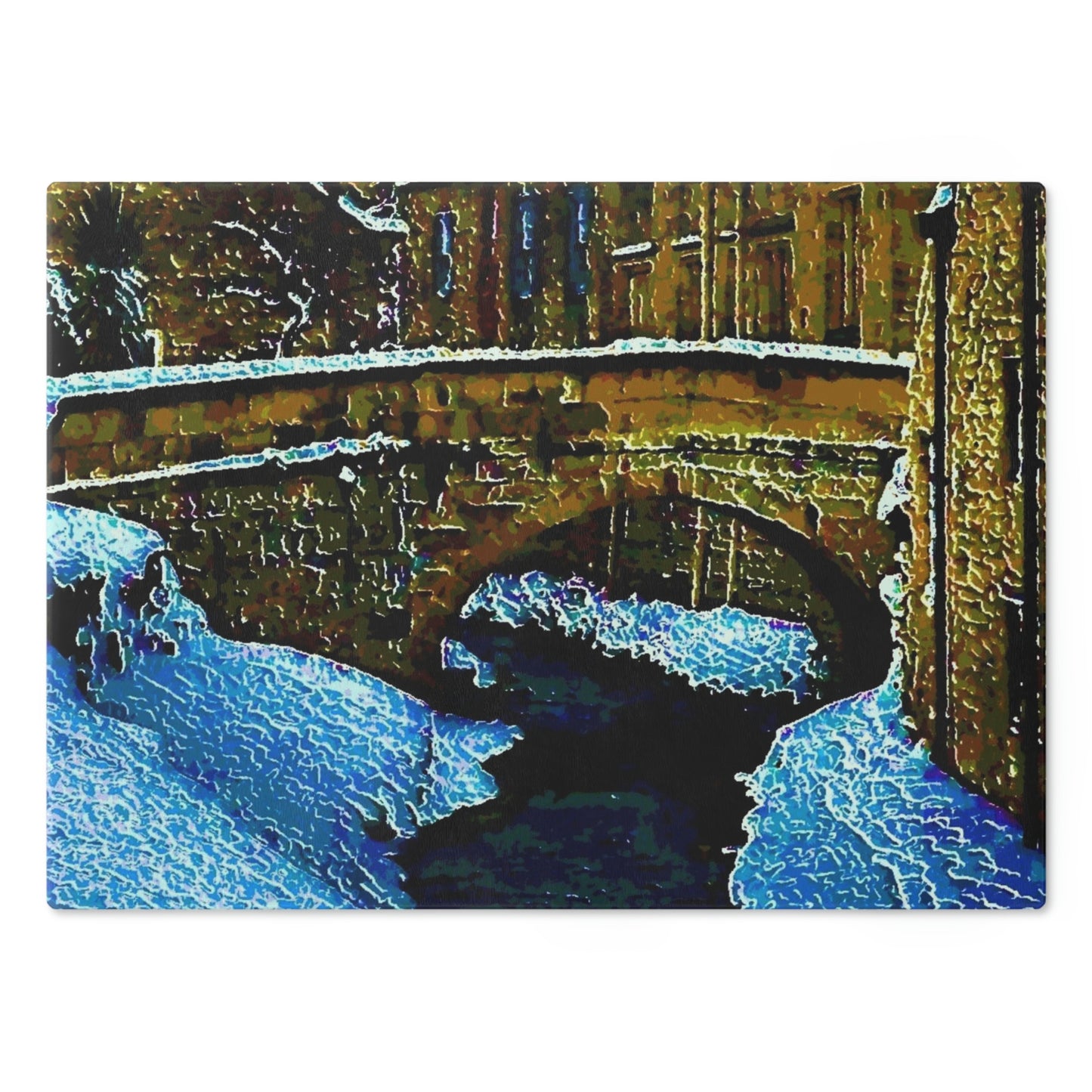 Cutting Board ... Walikng The Streets & Alleys ... 'Strolling The Canals ... '  ... Original Works  ...