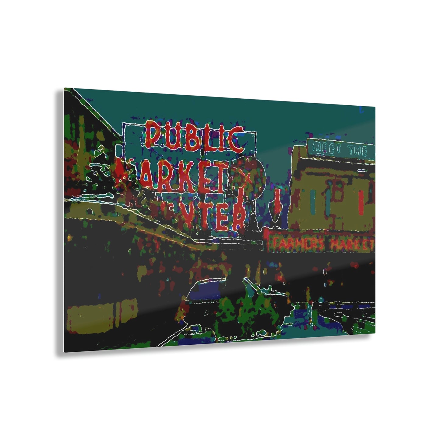 Acrylic Prints ... "Seattle's PPM: Pike-Place-Market" ... I Remember That Day ... The Photo Shoot ... 'It Was Snowing' ... Original Works ...