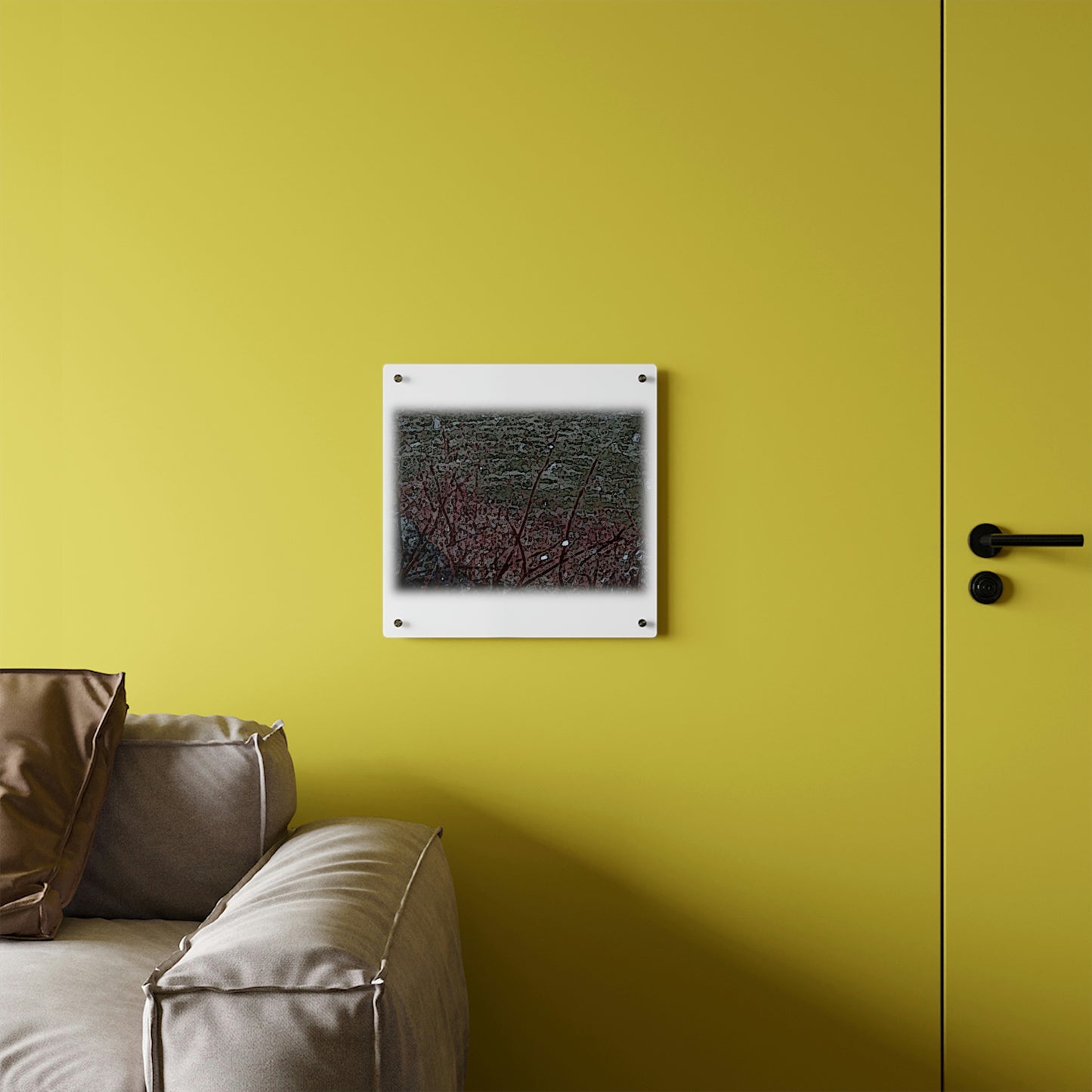 Acrylic Wall Art Panels ... "A River Runs Through It ... Red-Osier-Dogwood (Conus Stonlifera 'Rubra') .. Oringinal Works ... Central Idaho ...