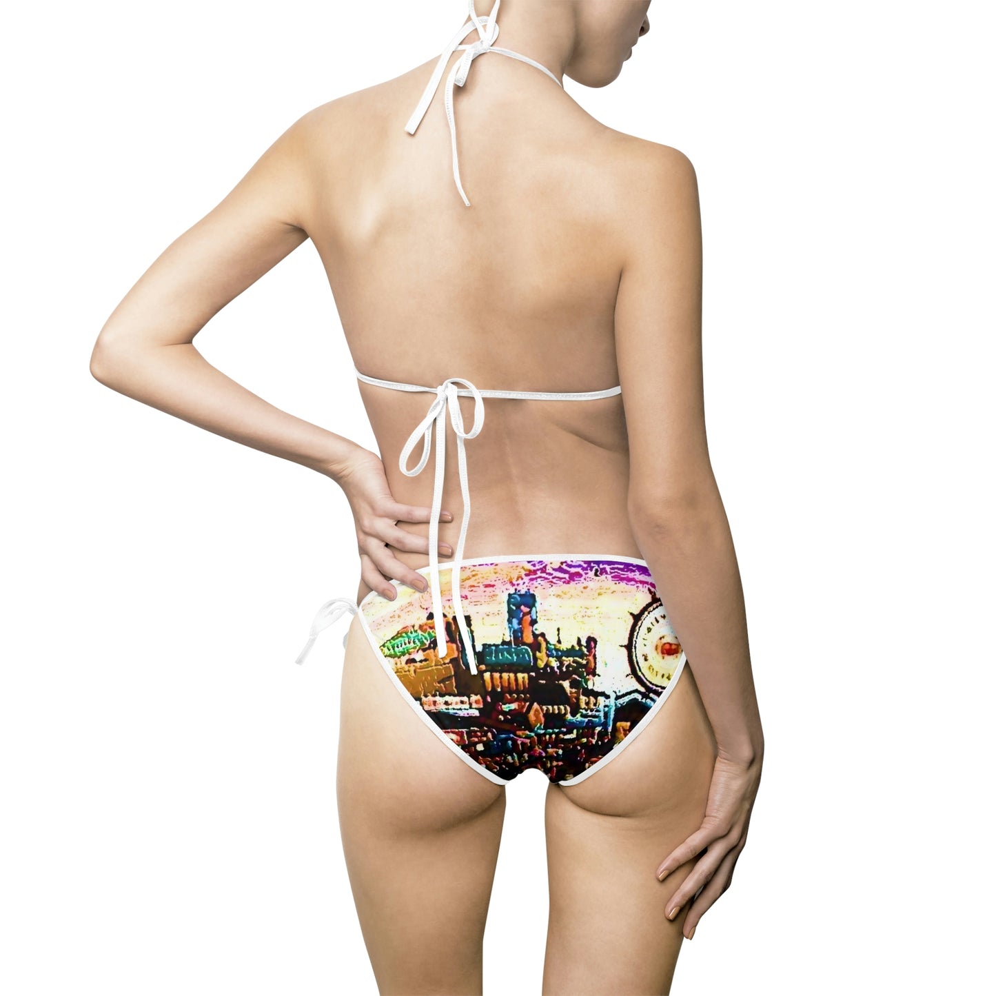 Women's Bikini Swimsuit... "No.9 Fishermen's Grotto - Fishermen's Wharf, SF, California" ... Family Archives: 1970's ... Original Works ...