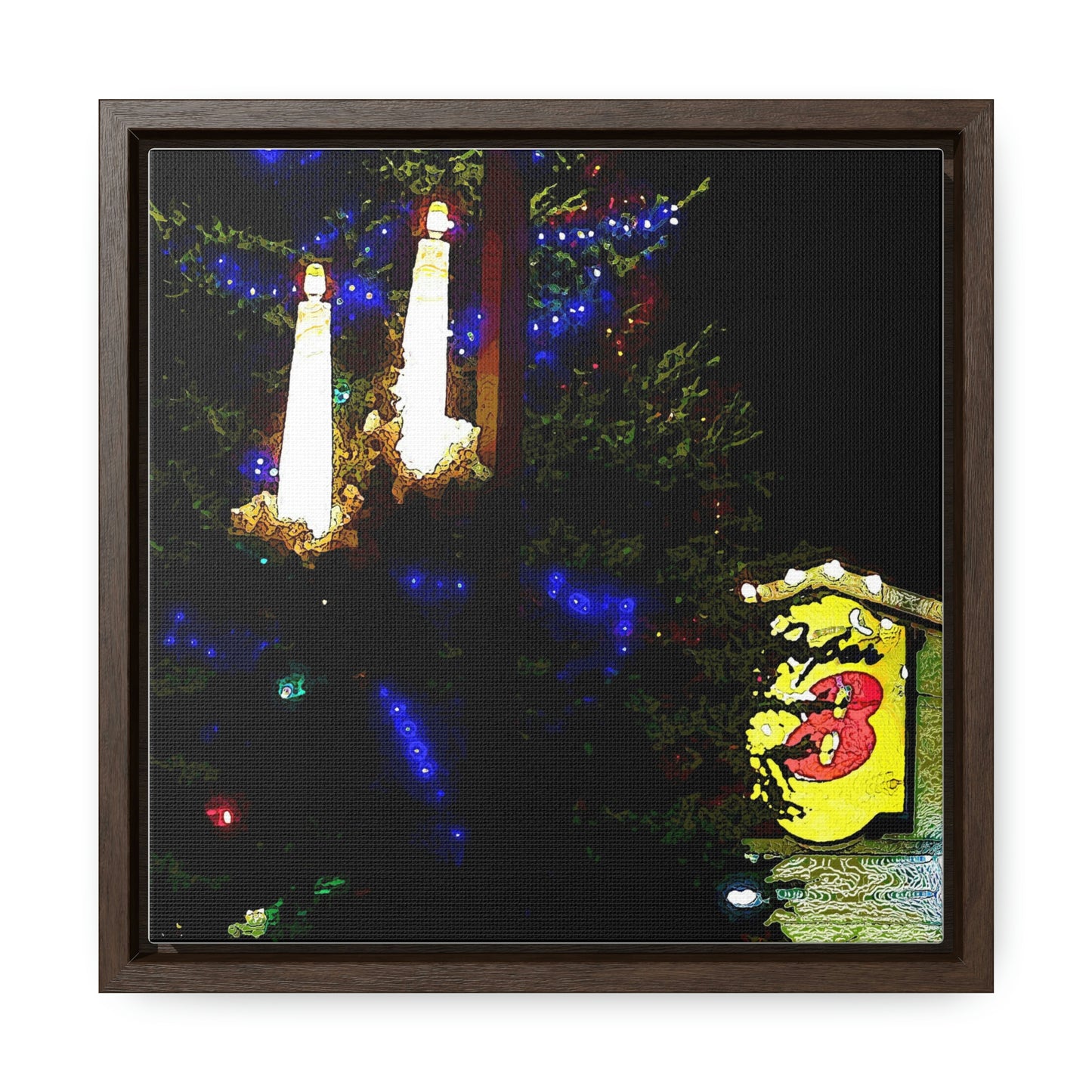 Gallery Canvas Wraps, Square Frame ... A Very Nice Super-8 'On The Praire' ... Grangeville, Idaho ... Jan23 ... Original Works ...