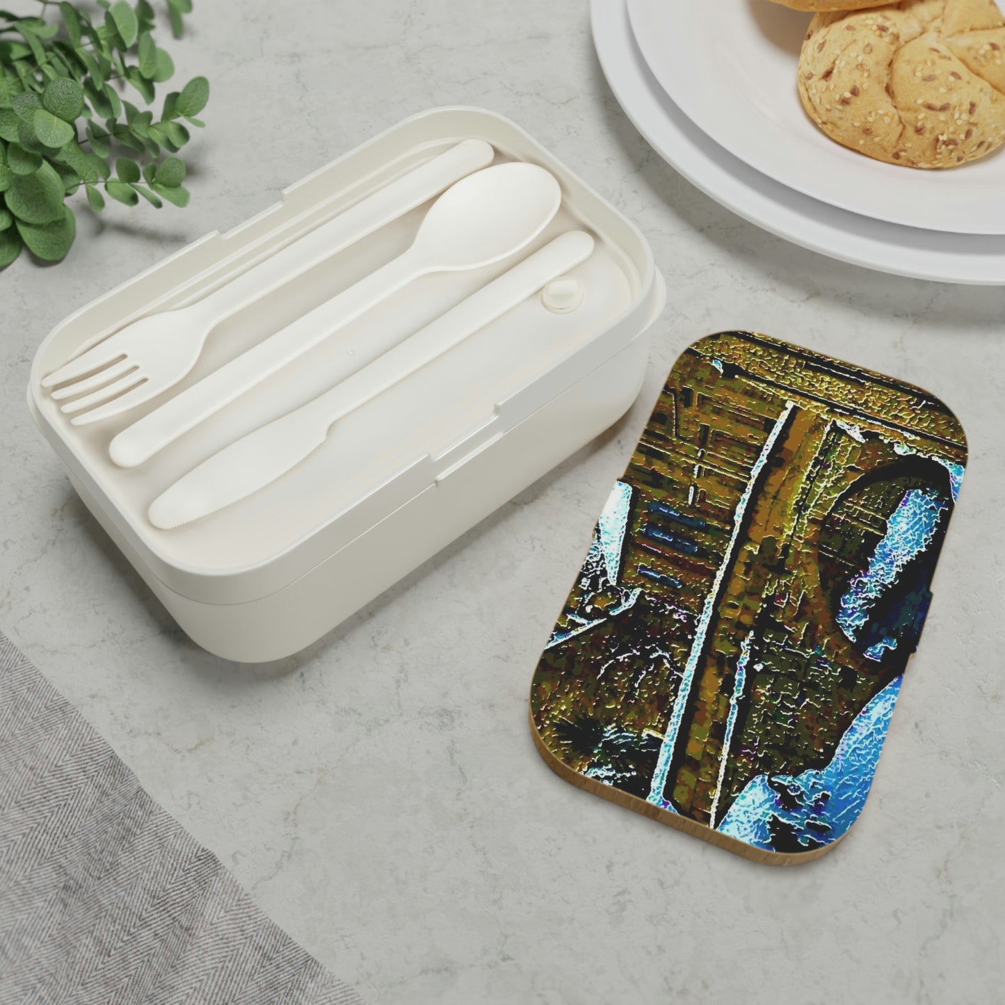 Bento Lunch Box ... Walikng The Streets & Alleys ... 'Strolling The Canals ... '  ... Original Works  ...