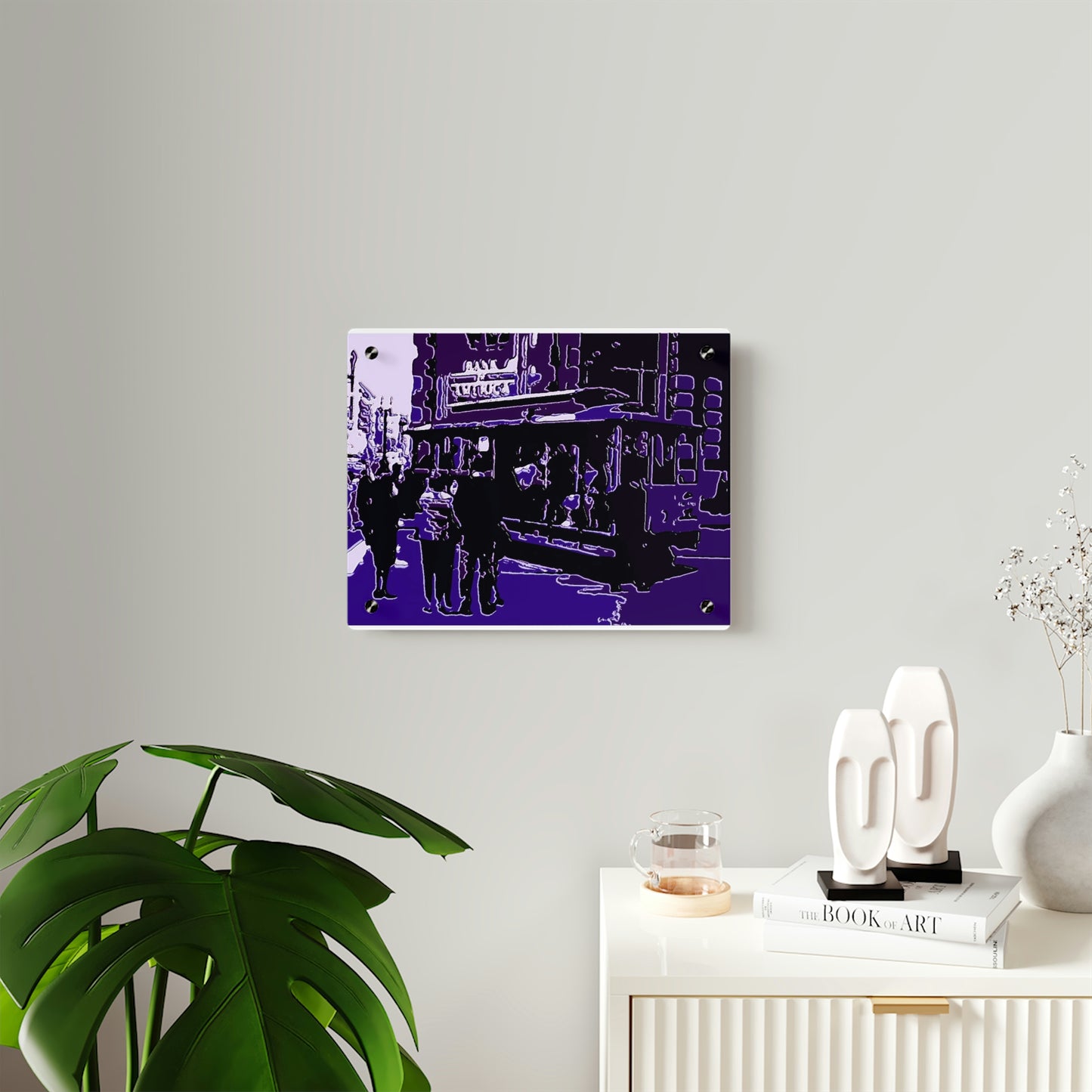 Acrylic Wall Art Panels ... San Francisco ... 'Rice-A-Roni-A-San Francisco Treat' ... "A Cable Car Classic" ... Family Archives: 1973 ... Original Works ...