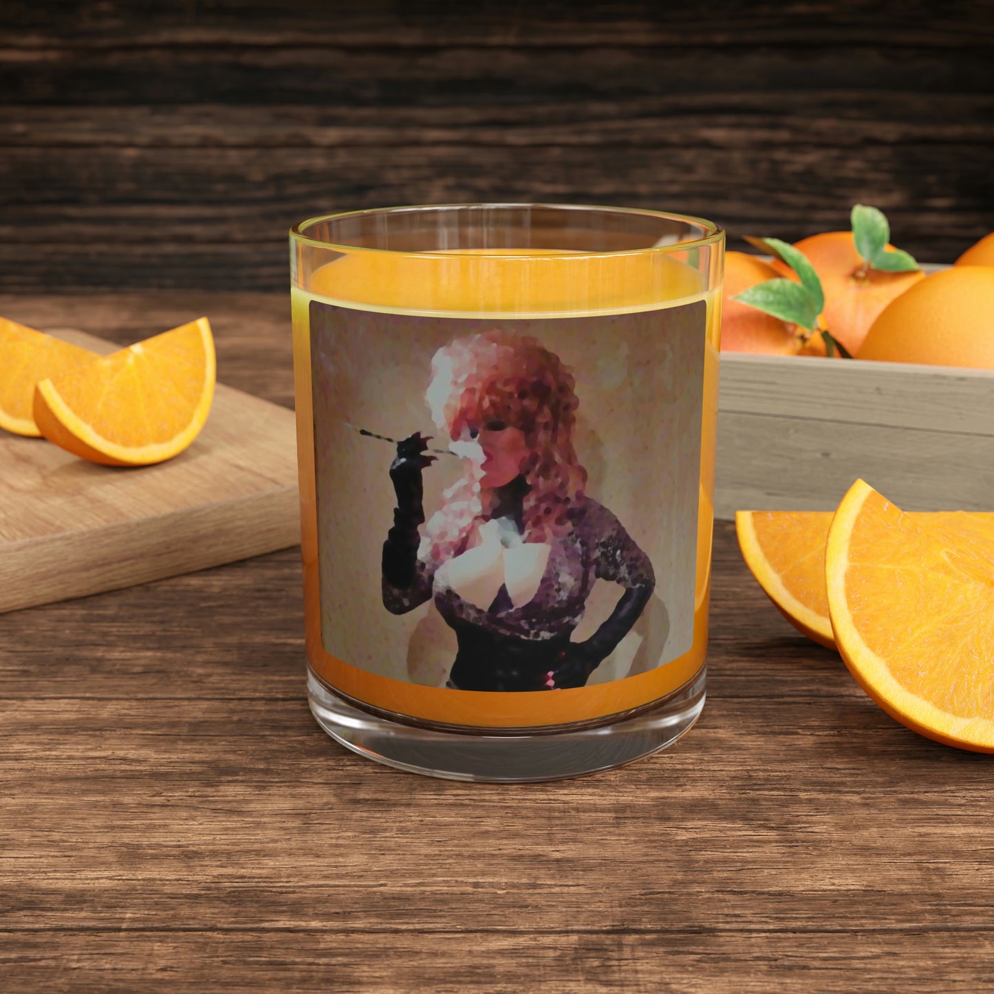 Bar Glass ...  A Colleague Overseas ... 'Enjoying A Fag' ... Original Works ... "April Fools 2023" ... Hot-Tranny-Smoke ...