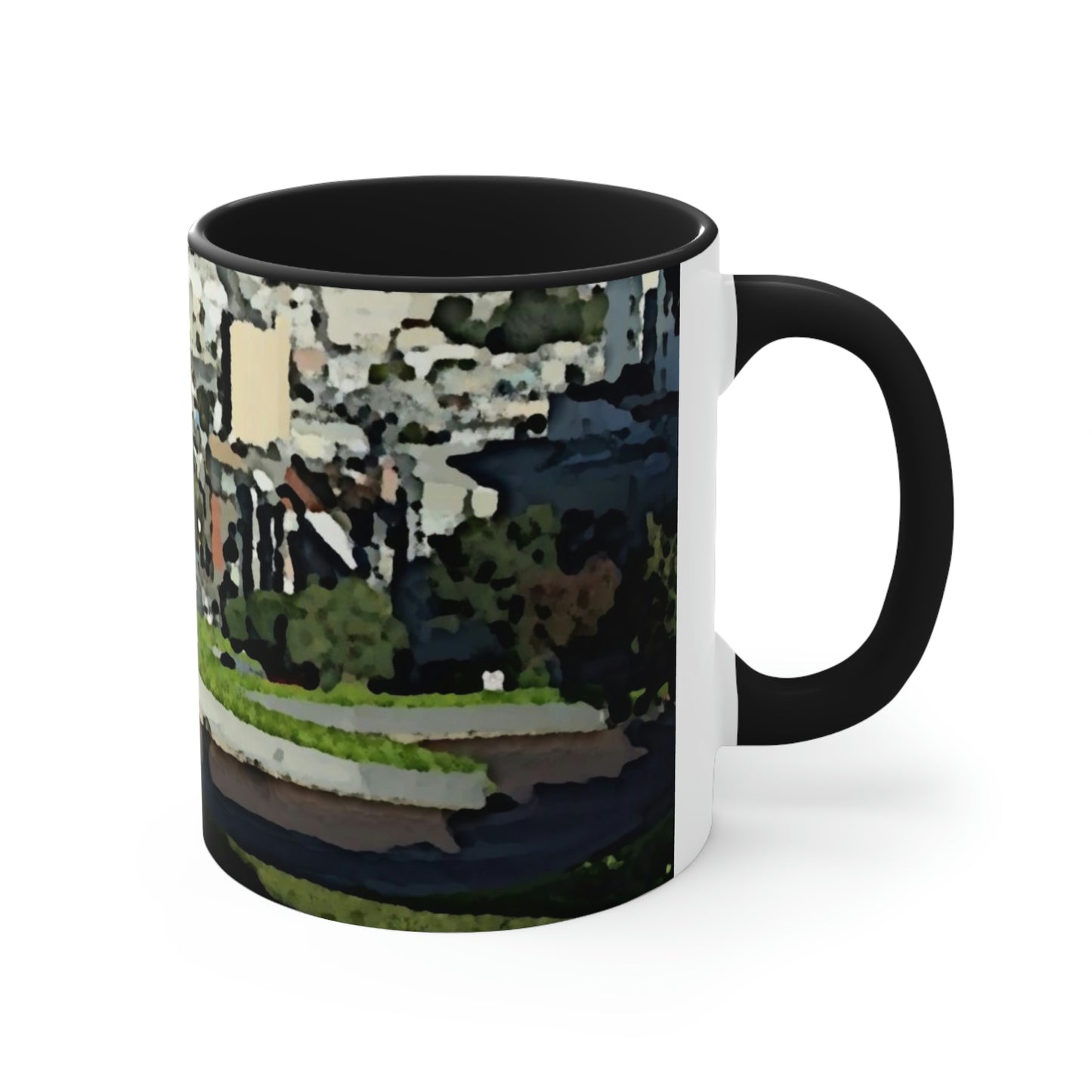 Accent Coffee Mug, 11oz ... "Lombard Street San Francisco, CA, USA" ... Family Archives 1970's ... Original Works ...