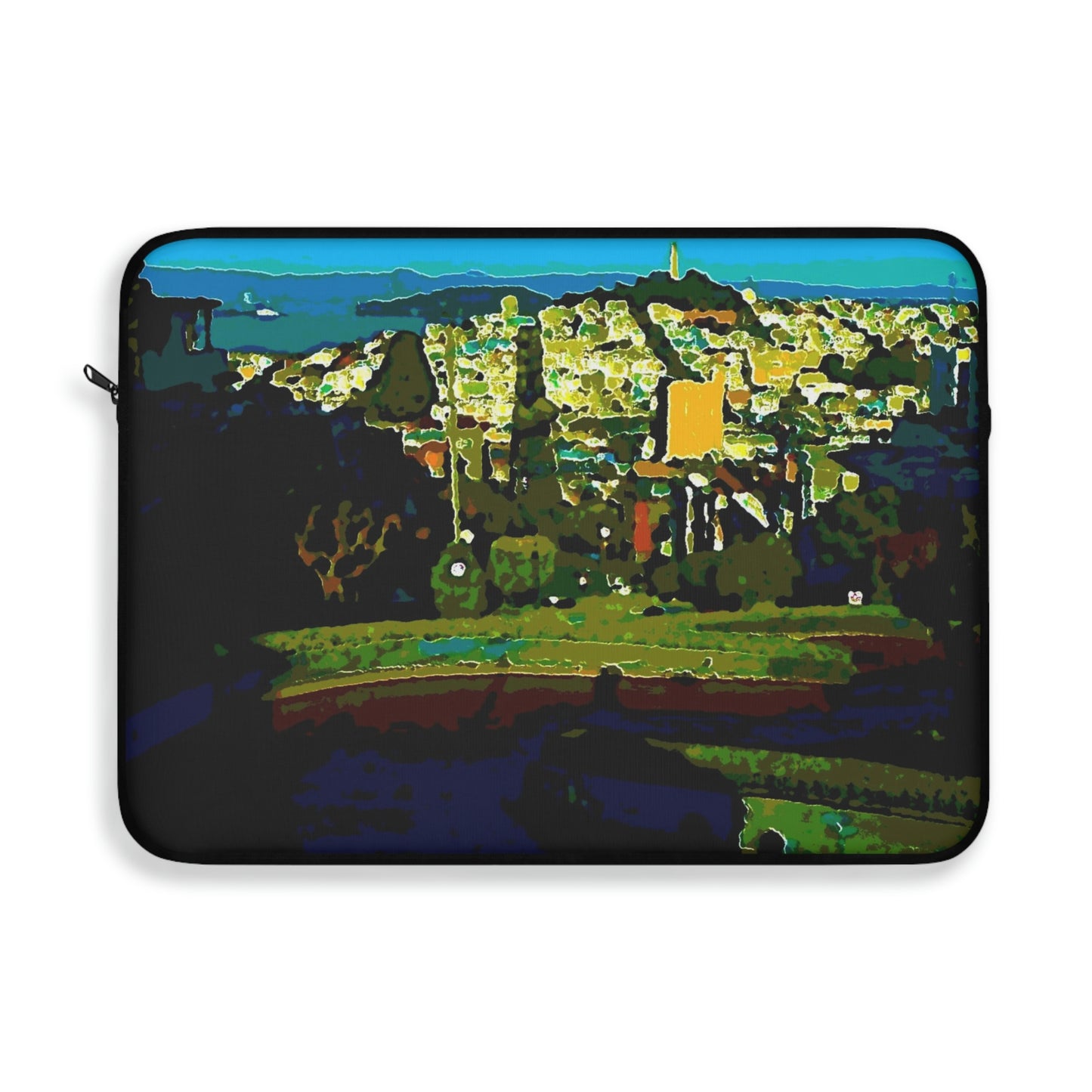 Laptop Sleeve ...  "Lombard Street San Francisco, CA, USA" ... Family Archives 1970's ... Original Works ...