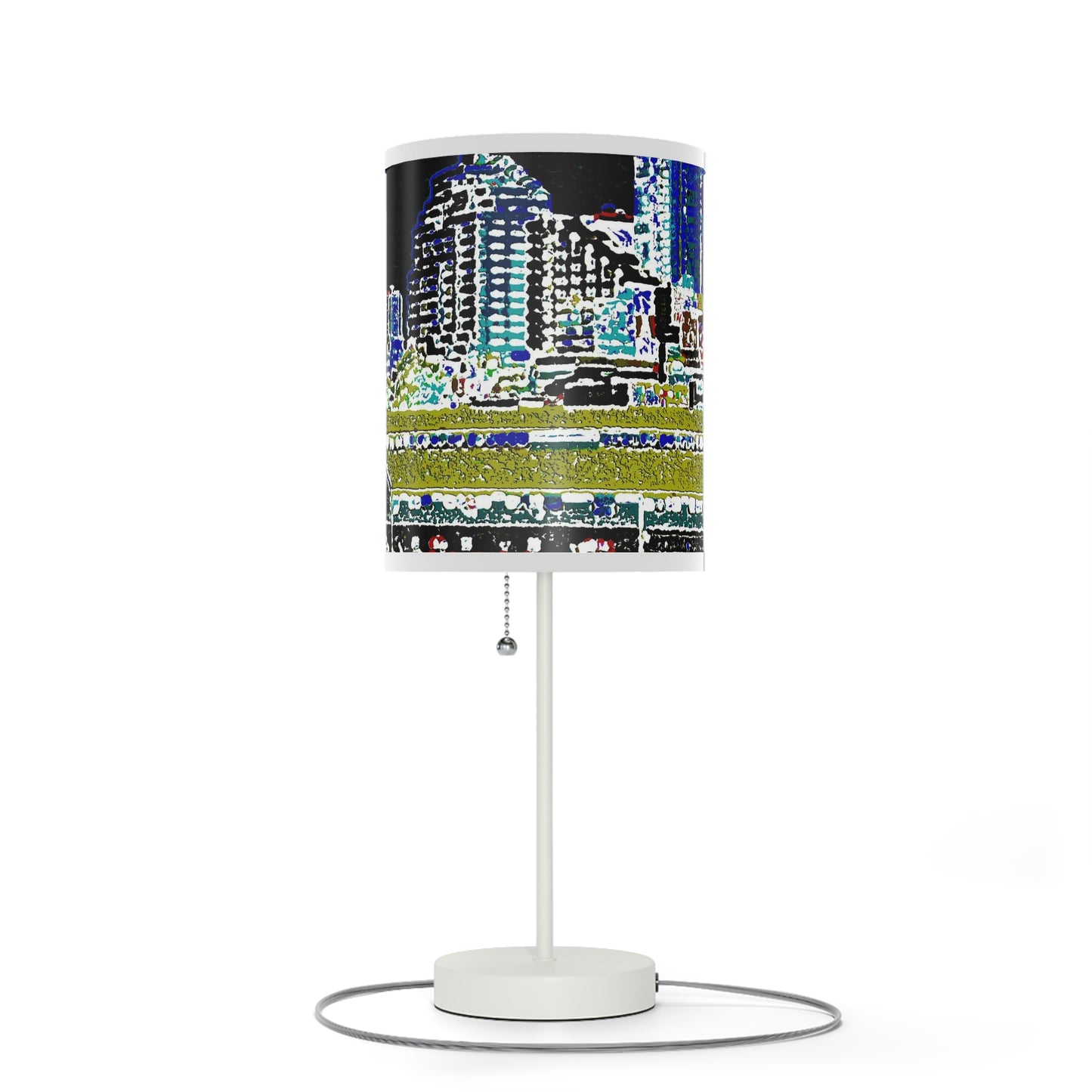 Lamp on a Stand, US|CA plug ... That Classic Wheel ... 'Seattle's Wheel' ... & Old Classic Waterside Vendors ...  'Family Archives' ... Original Works ...