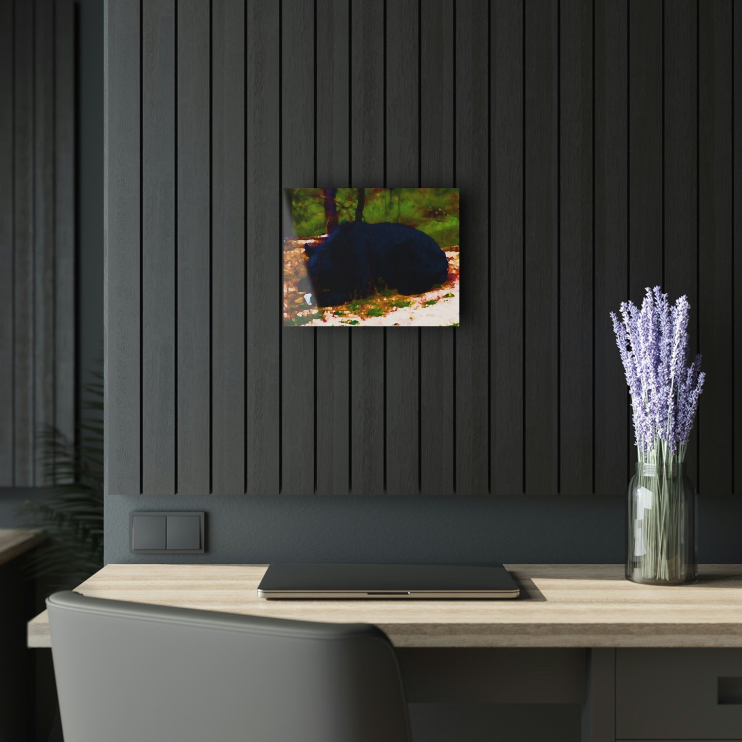 Acrylic Prints (French Cleat Hanging) ... RCY: "Rhett Creek Yogi ... '500 Lbs Of Autumn Season Hunger' ..."  ... September 2022 ... Central Idaho ... Original Works ...