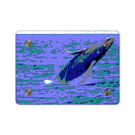Acrylic Wall Art Panels ... Baby Humpback Breaching ... Maui, HI: April 2022 ... "Family Archives: KPH" ... Original Works ...