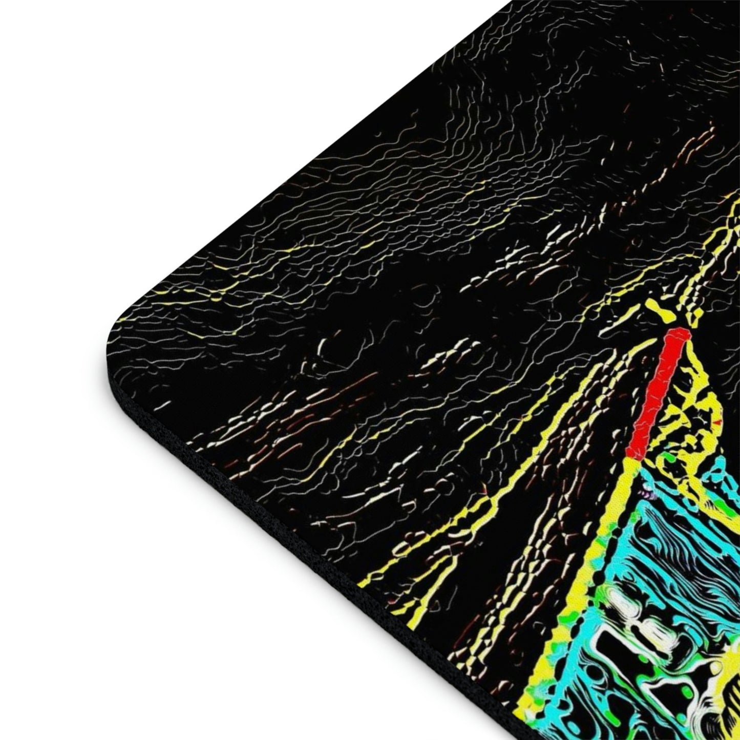 Mouse Pad ... "Snow Vehicle In Snow Storm At-Rest" ... Circa 12Mar23 ... Central Idaho ... 18-Hours Rendering Time: Original Works ...