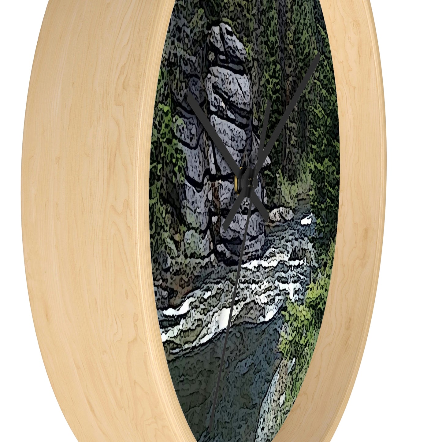 Wall clock ...  "I Am Innocent" ... Tricky-Dick Immortalized ... Nixon Rock: Along The River ... Central Idaho, Summer 2020 ... Original Works ...