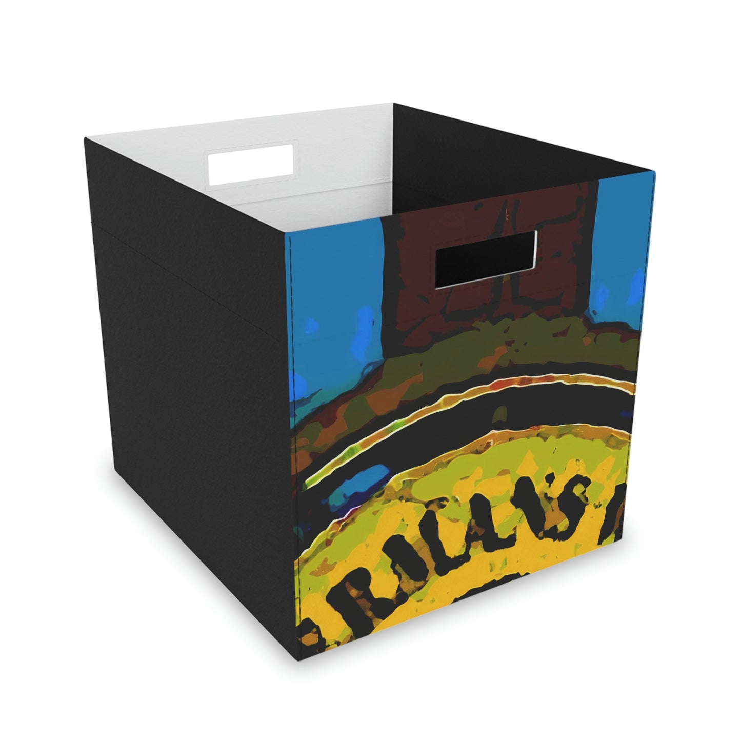 Felt Storage Box ... "No.9 Fishermen's Grotto - Fishermen's Wharf, SF, California" ... Family Archives: 1970's ... Original Works ...