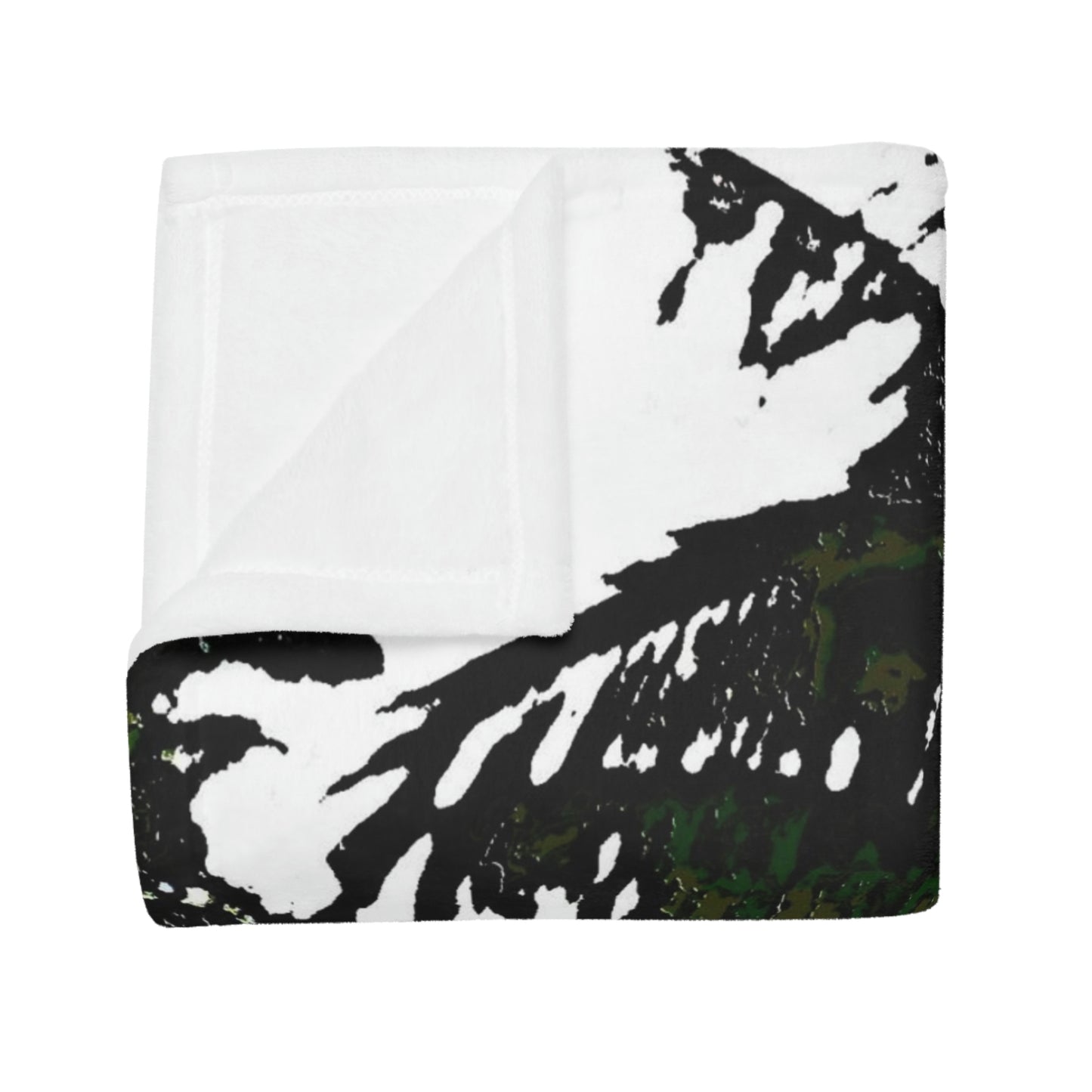 Plush Fleece Blanket ... "A Beautiful Beach Amongst The Palms" ... The Outrigger Waikiki, Honolulu, Oahu ... Original Works ...