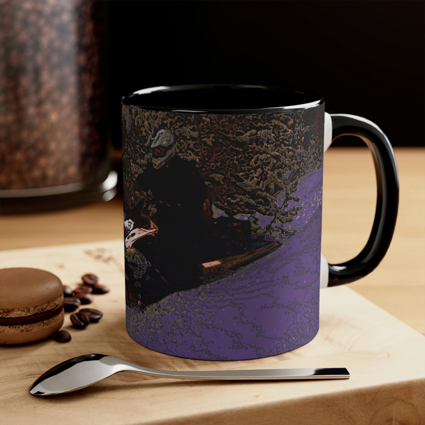 Accent Coffee Mug, 11oz ... Yep ... "Another Day ... Riding Through The Wilderness ... " ... February 2023 ... Original Works ...