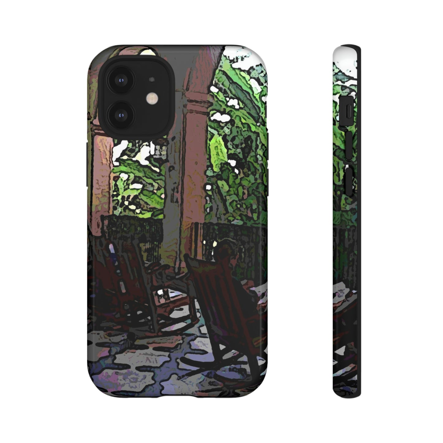 Tough Cases ... Lanai & Rocking Chairs At: 'The Pink Palace' ... The Royal Hawai'ian ... Honolulu, HI ... '27Oct2014' ... Original Works ...