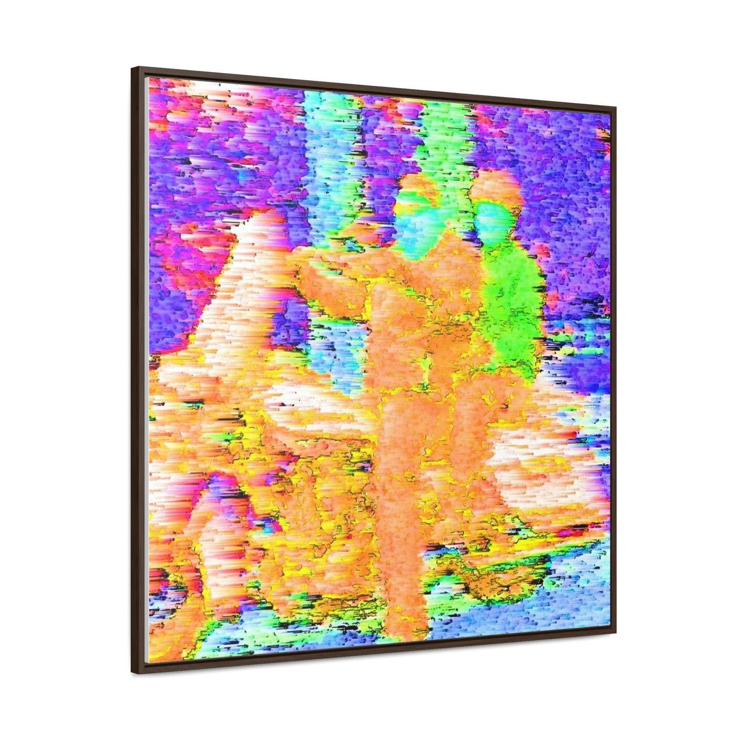 Gallery Canvas Wraps, Square Frame ...  "And 'I' Left His Dead A_s There By The Side-of-The-Road" ... Original Works ... (Grateful Dead: Me-And-My-Uncle)
