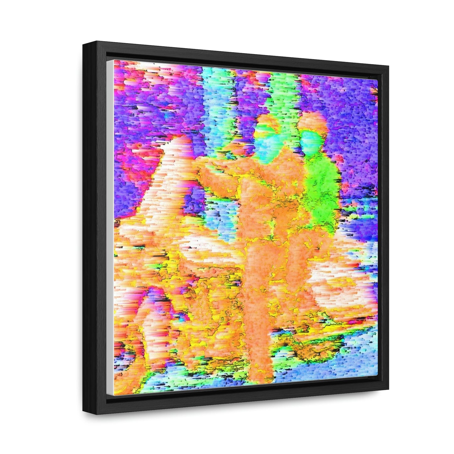 Gallery Canvas Wraps, Square Frame ...  "And 'I' Left His Dead A_s There By The Side-of-The-Road" ... Original Works ... (Grateful Dead: Me-And-My-Uncle)