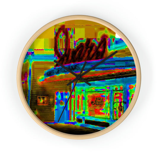 Wall clock ...  In-A-Hurry & Stressed? ... Remember: Keep "Clam" ... Clam_Happy ...  'Ivars: Seattle Waterfront' ... Personal Archives ... Original Works ...