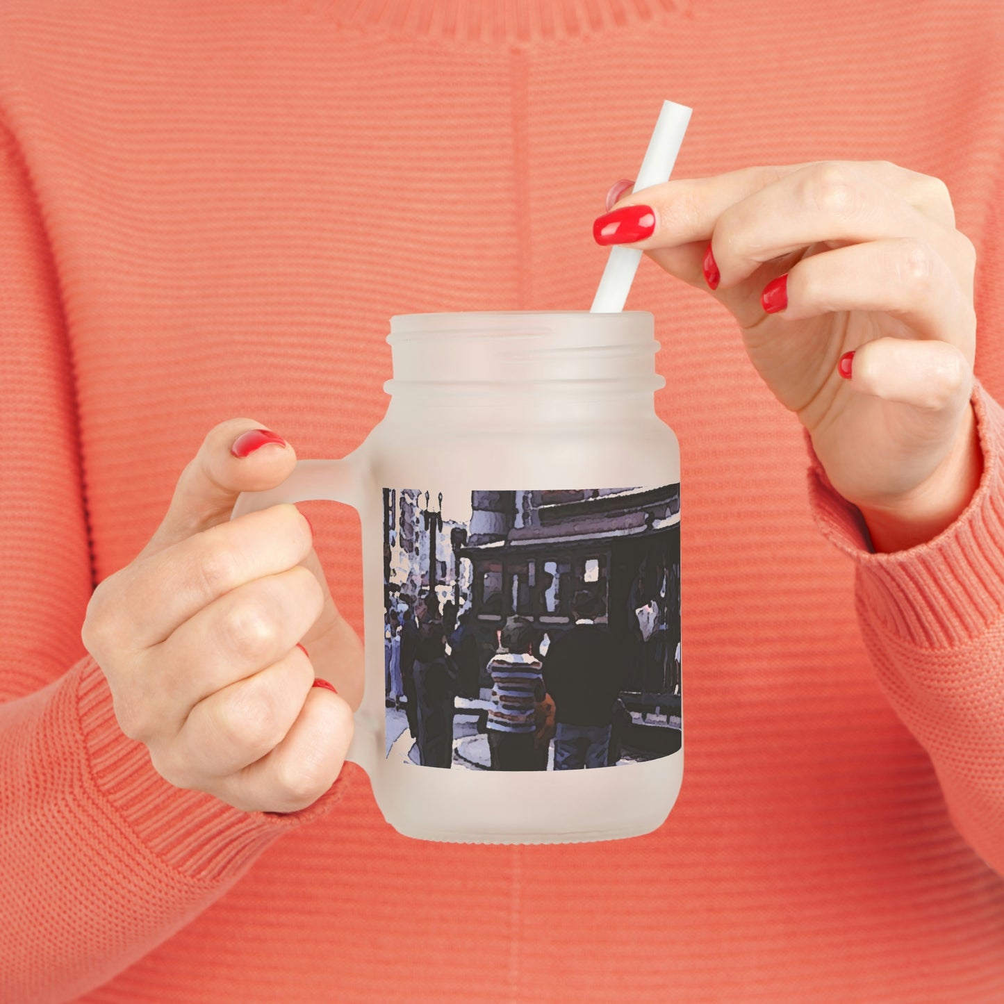 Mason Jar ... San Francisco ... 'Rice-A-Roni-A-San Francisco Treat' ... "A Cable Car Classic" ... Family Archives: 1973 ... Original Works ...