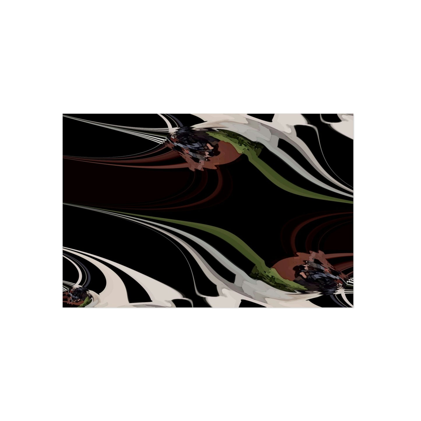 Aluminum Composite Panels ... Waves-Waves-Waves ... "From Working Cabaret Worker To Waved_Illusion_2" ... European Client ... Jan23 ... Original Works ... Mandelbrot_Fractal Series ...