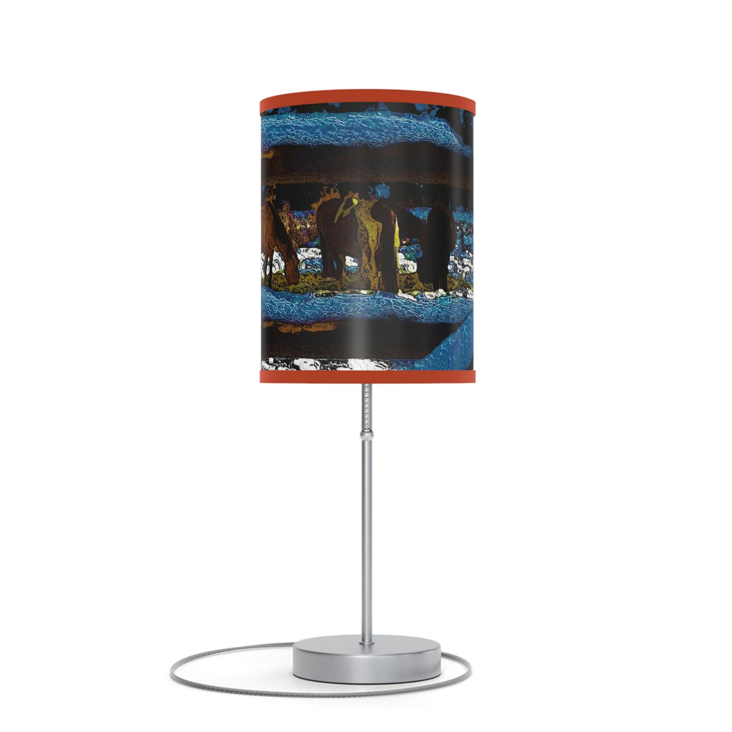 Lamp on a Stand, US|CA plug ...  A Horse ... A Saddle ...  Foraging Through The Snow ...  An_Asses 'Cry' ... Central Idaho, November 2022 ...  Original Works ..
