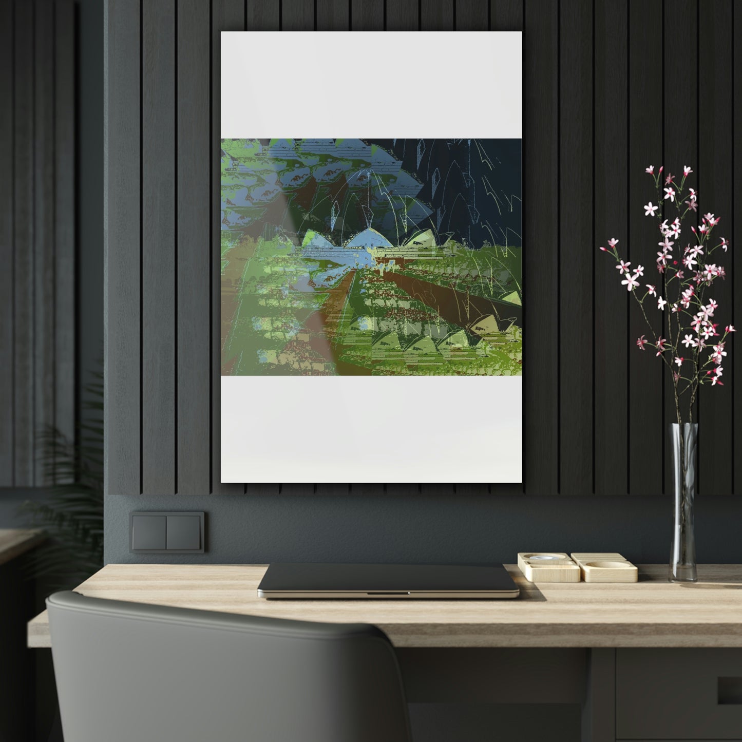 Acrylic Prints ... 'Bahai'i House-Of-Worship' ... "Lotus Temple: Delhi, India, 2008" ... Original Works ...