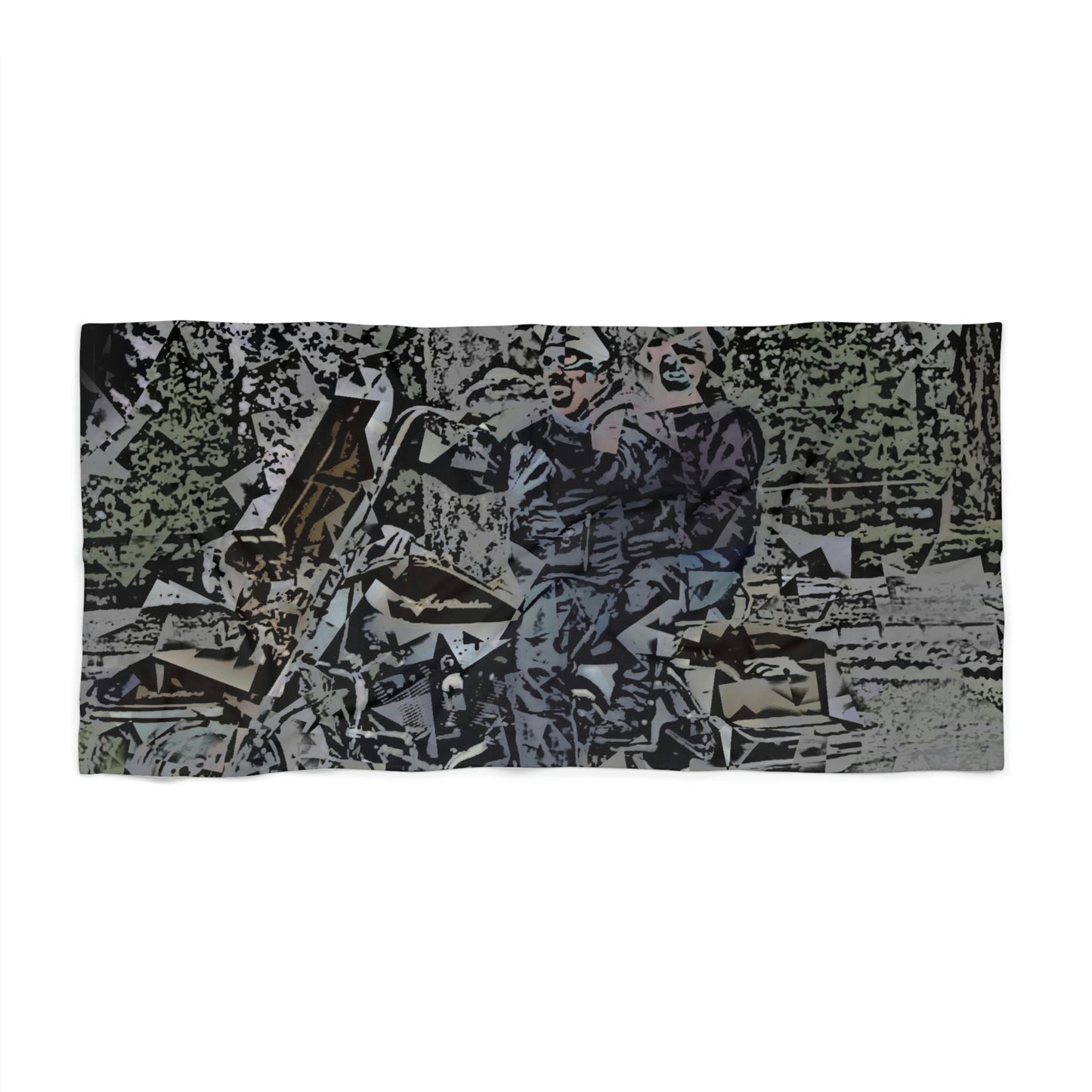 Beach Towel ... The Open Road Beckons ... "Harley 'D' Yearnings ..."  Original Works ...