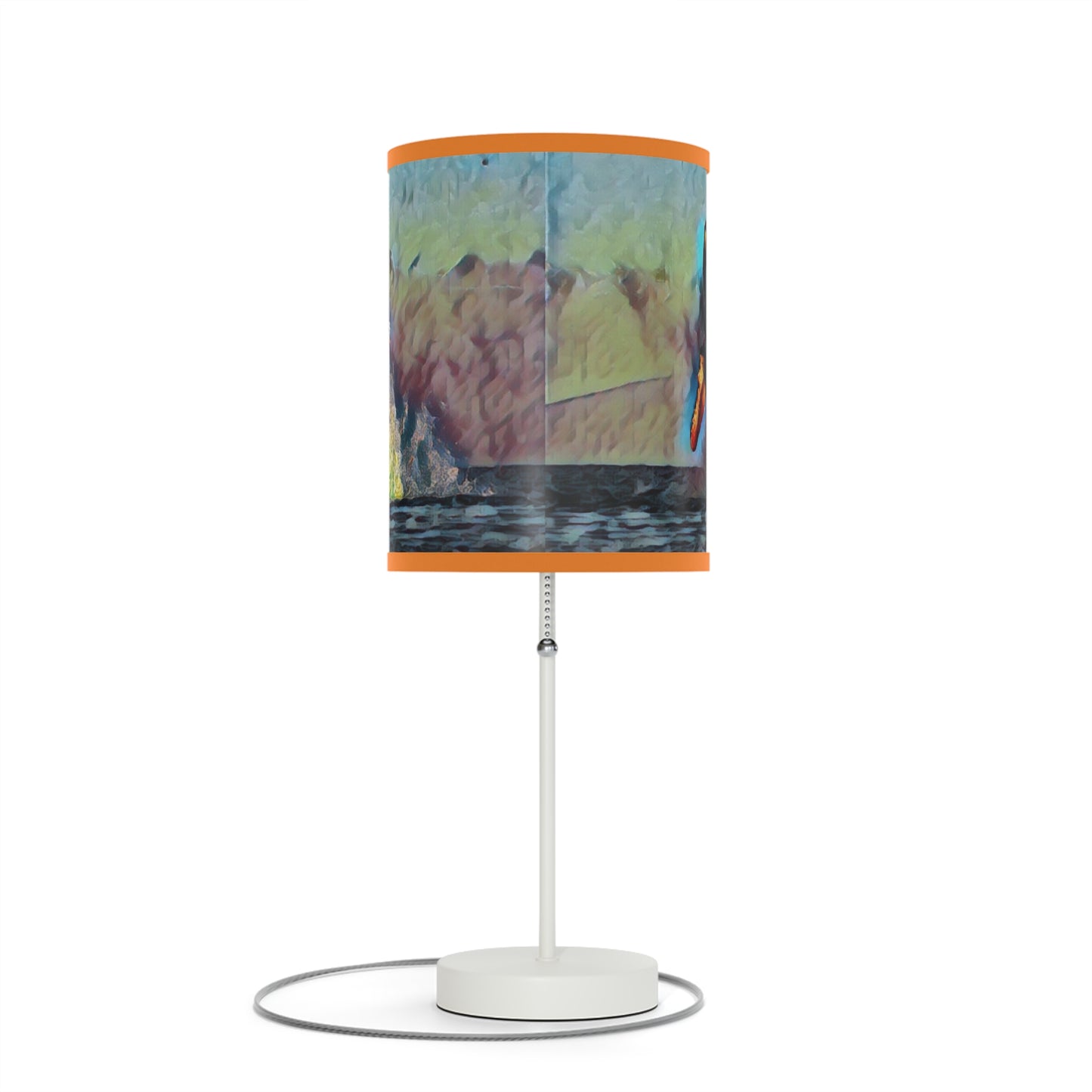 Lamp on a Stand, US|CA plug ... An Extraordinary Humpback Breach ... 'With Explosive Energy' ... Family Archives (KPH) ... Circa: 21st Century. Maui, HI ... Original Works ...