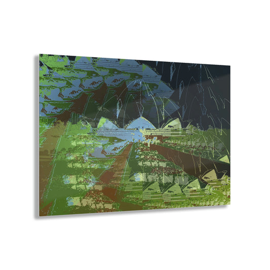 Acrylic Prints ... 'Bahai'i House-Of-Worship' ... "Lotus Temple: Delhi, India, 2008" ... Original Works ...