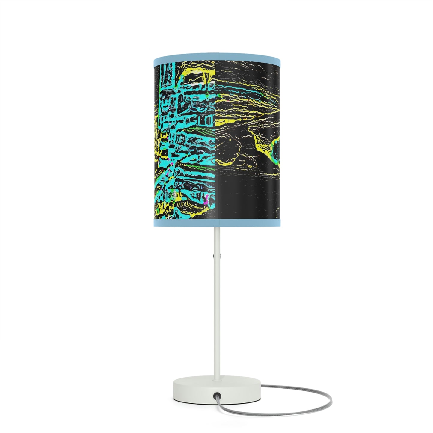 Lamp on a Stand, US|CA plug ... "Snow Vehicle In Snow Storm At-Rest" ... Circa 12Mar23 ... Central Idaho ... 18-Hours Rendering Time: Original Works ...