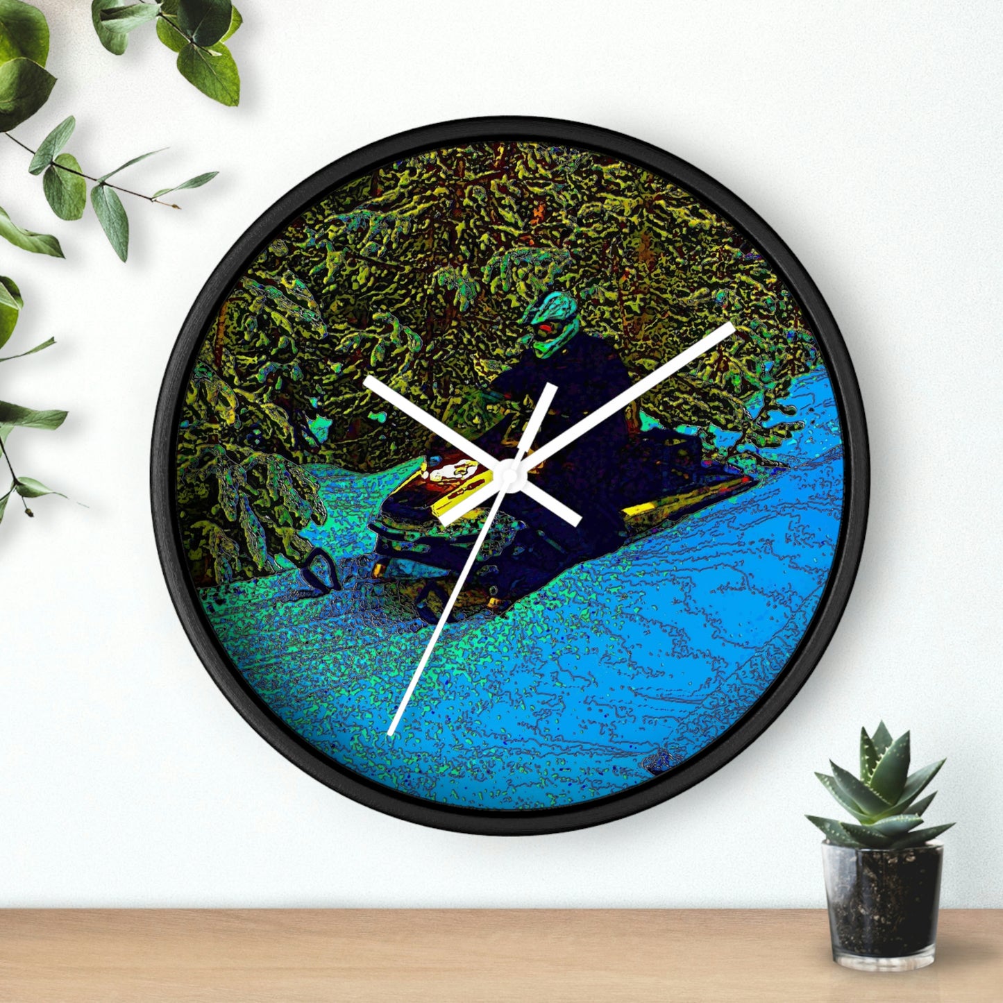 Wall clock ... Yep ... "Another Day ... Riding Through The Wilderness ... " ... February 2023 ... Original Works ...