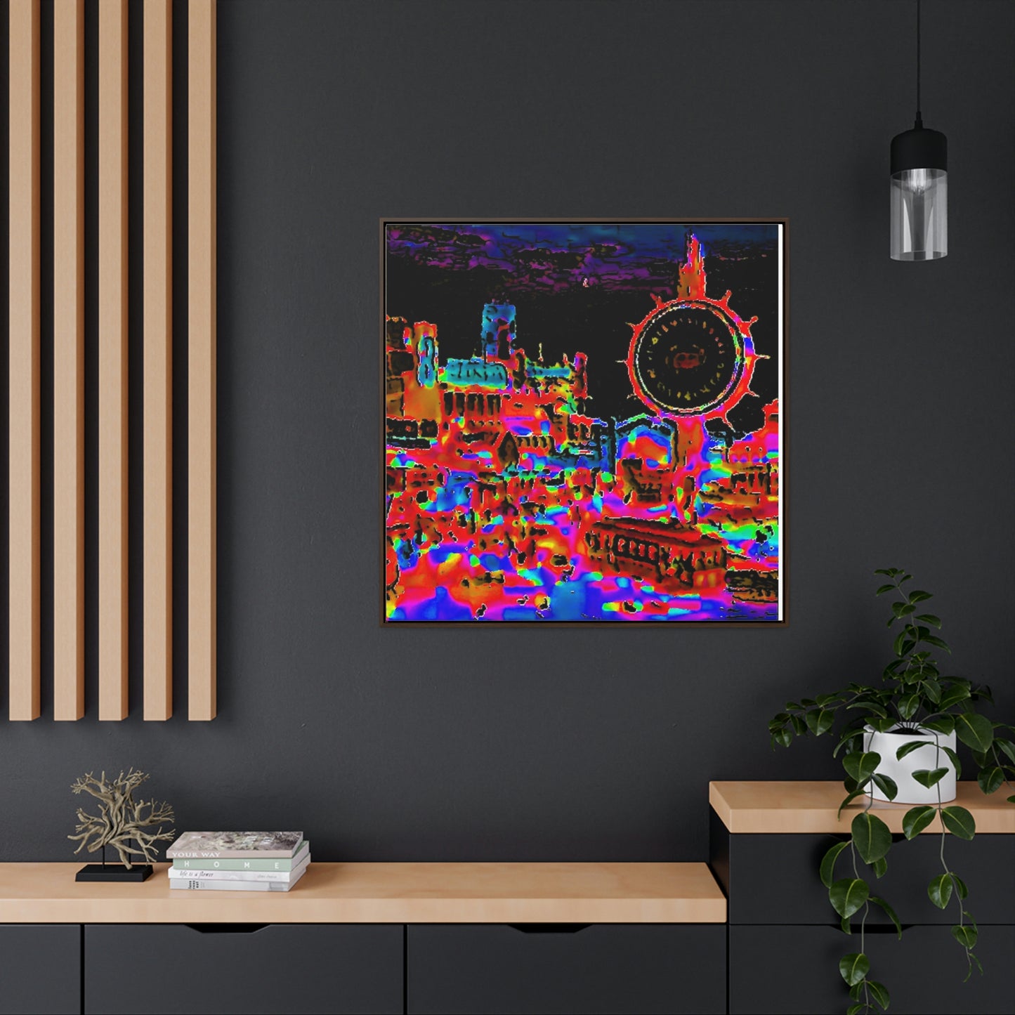 Gallery Canvas Wraps, Square Frame ... "No.9 Fishermen's Grotto - Fishermen's Wharf, SF, California" ... Family Archives: 1970's ... Original Works ...