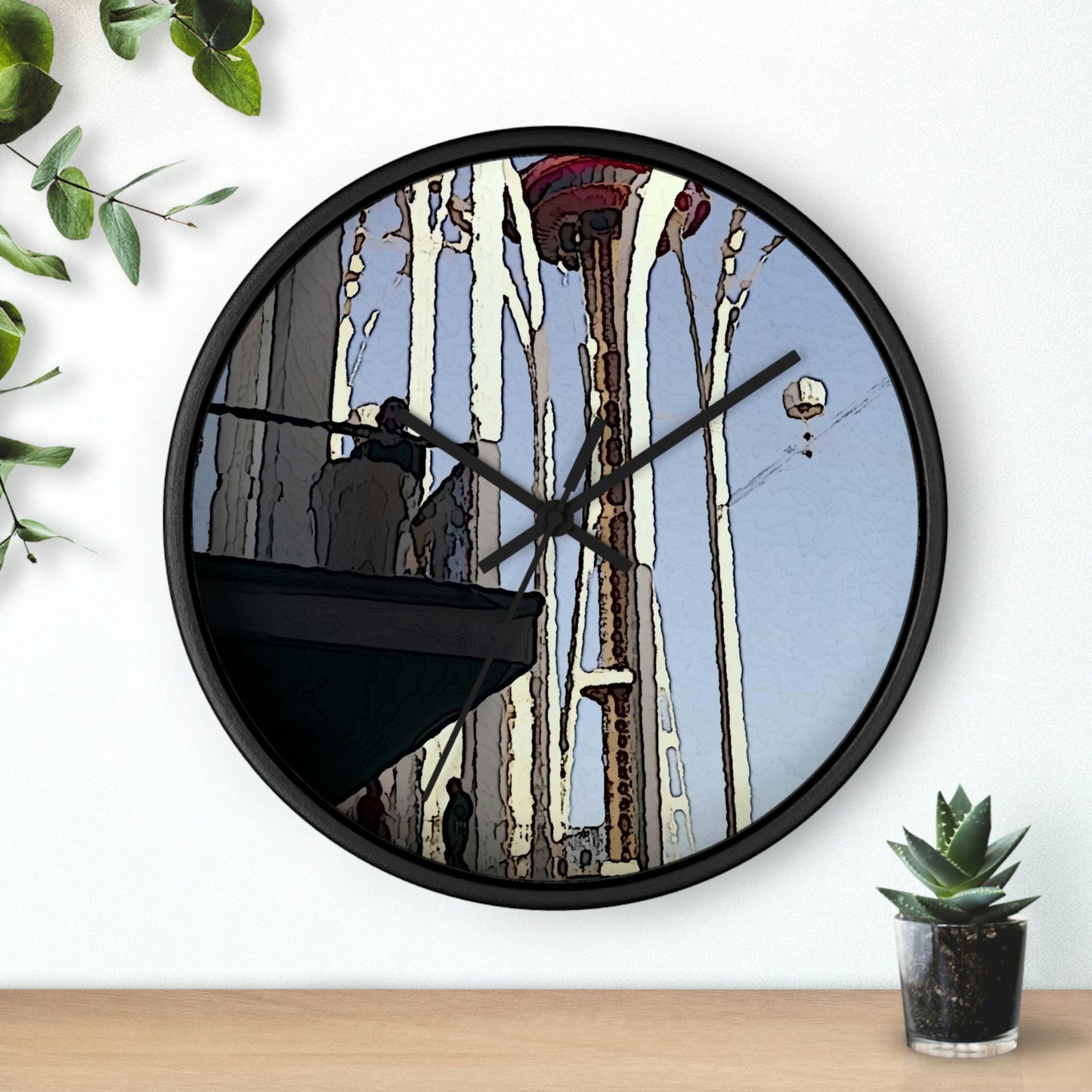 Wall clock ... "Seattle's World Fair ... 'A Family Favourite' ..." Original Works ...