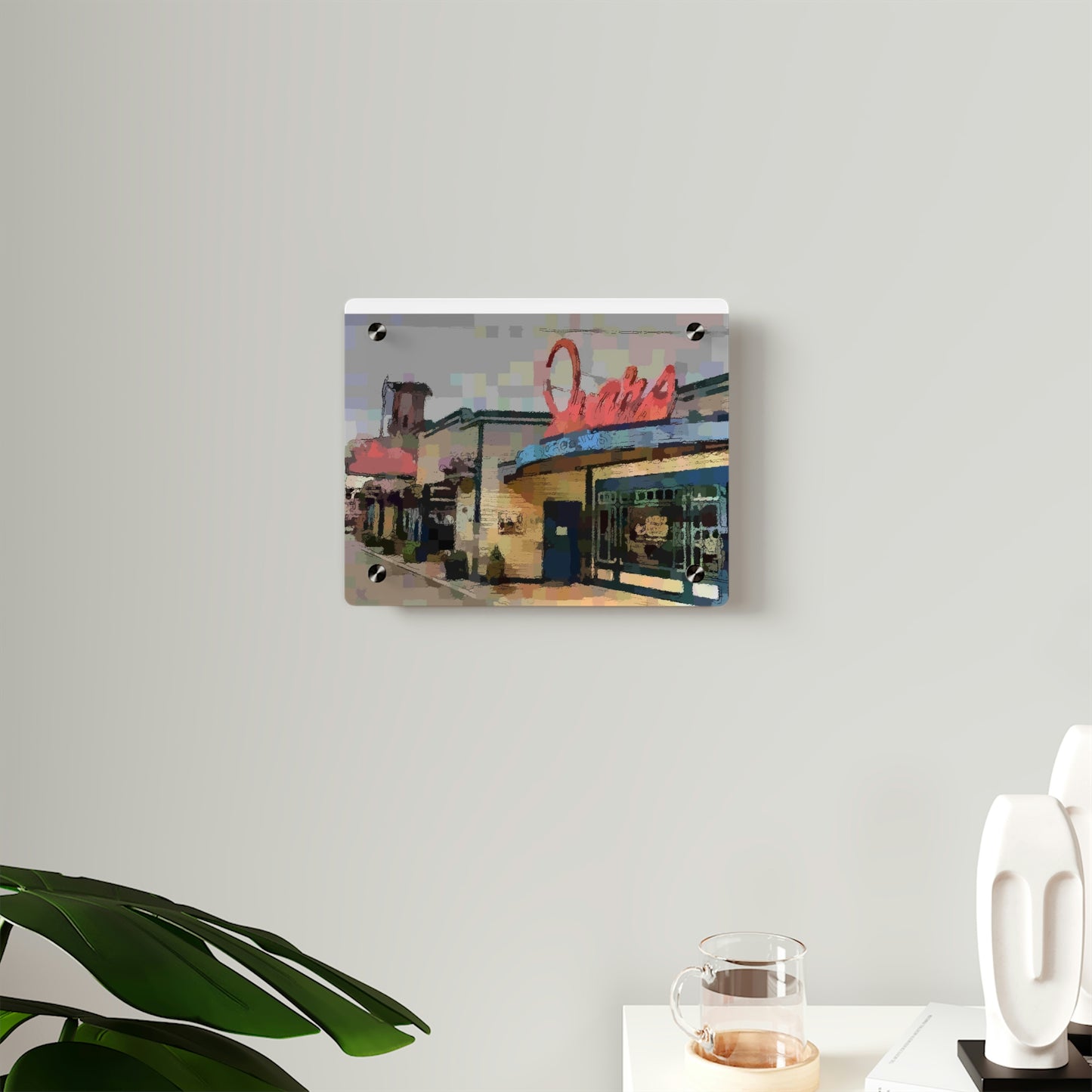 Acrylic Wall Art Panels ...  In-A-Hurry & Stressed? ... Remember: Keep "Clam" ... Clam_Happy ...  'Ivars: Seattle Waterfront' ... Personal Archives ... Original Works ...