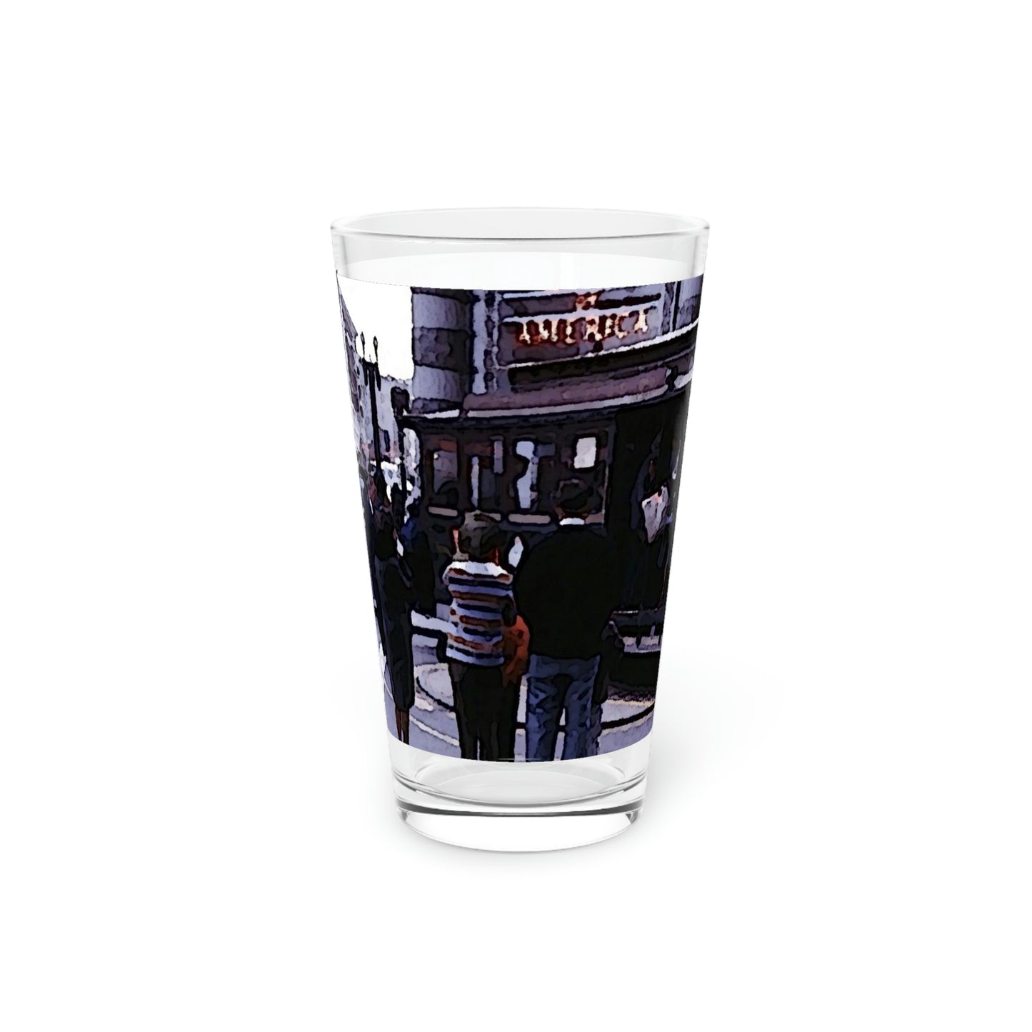 Pint Glass, 16oz ... San Francisco ... 'Rice-A-Roni-A-San Francisco Treat' ... "A Cable Car Classic" ... Family Archives: 1973 ... Original Works ...