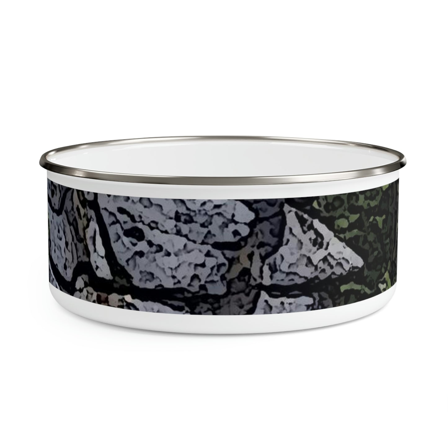 Enamel Bowl ..."I Am Innocent" ... Tricky-Dick Immortalized ... Nixon Rock: Along The River ... Central Idaho, Summer 2020 ... Original Works ...