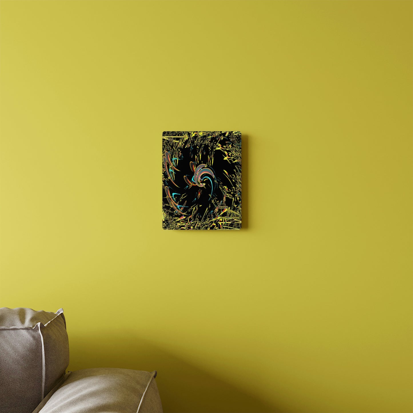 Acrylic Wall Art Panels ... "Waning Moon" ... Central Idaho ... October 2022 ... Rendering Time: 22 Hours ... Original Works ...