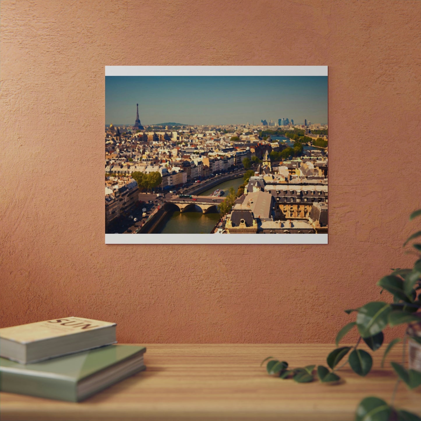 Aluminum Composite Panels ... "Allons Y A La Paris!"... A View Of 'The River Seine & Le Tour Eiffel' ... Family Archives ... Original Works ...