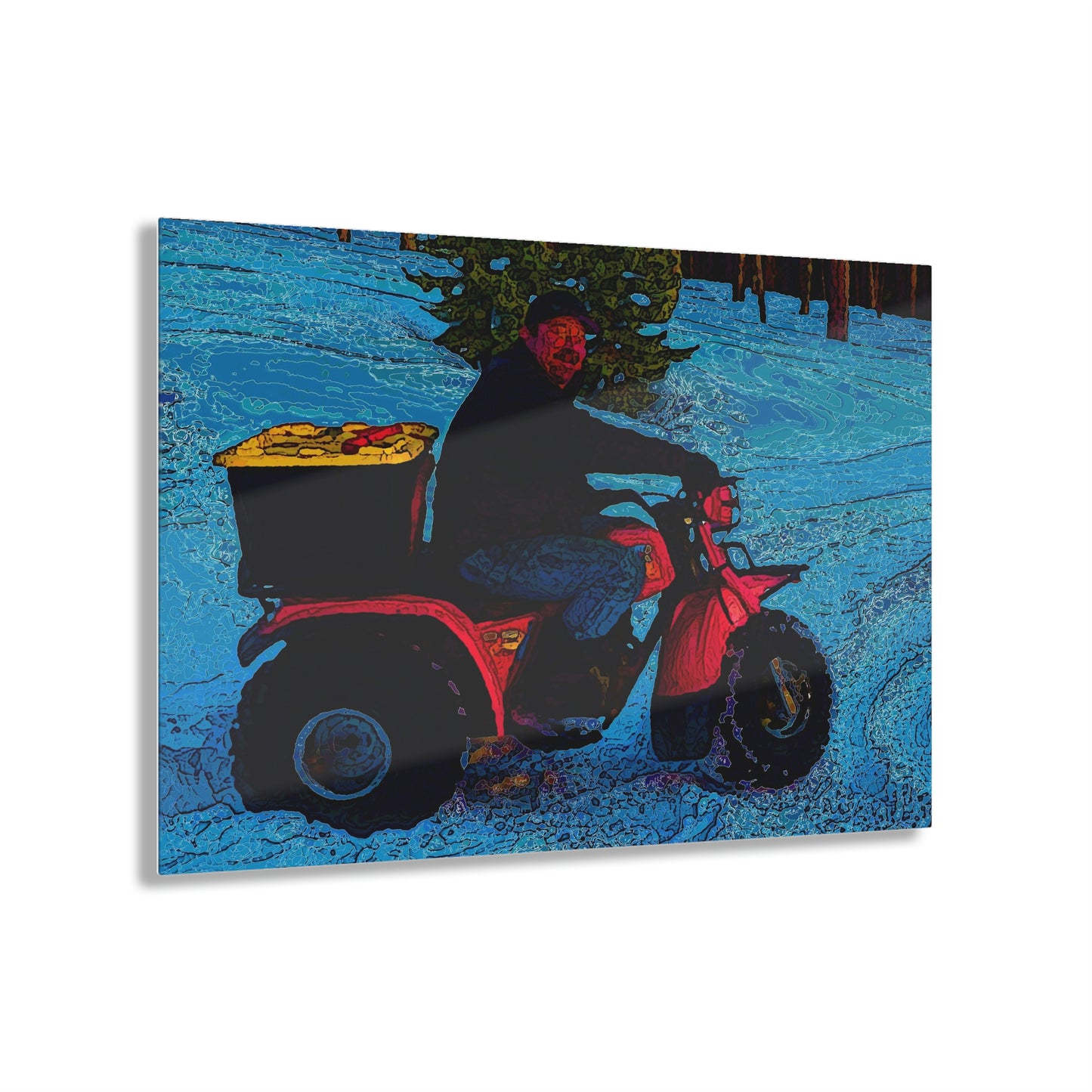 Acrylic Prints ... There's 2-Wheelin ... There's 4-Wheelin ... 'And-Of-Course' ... "There's 3-Wheelin-In-The-Snow" ...  Original Works ...