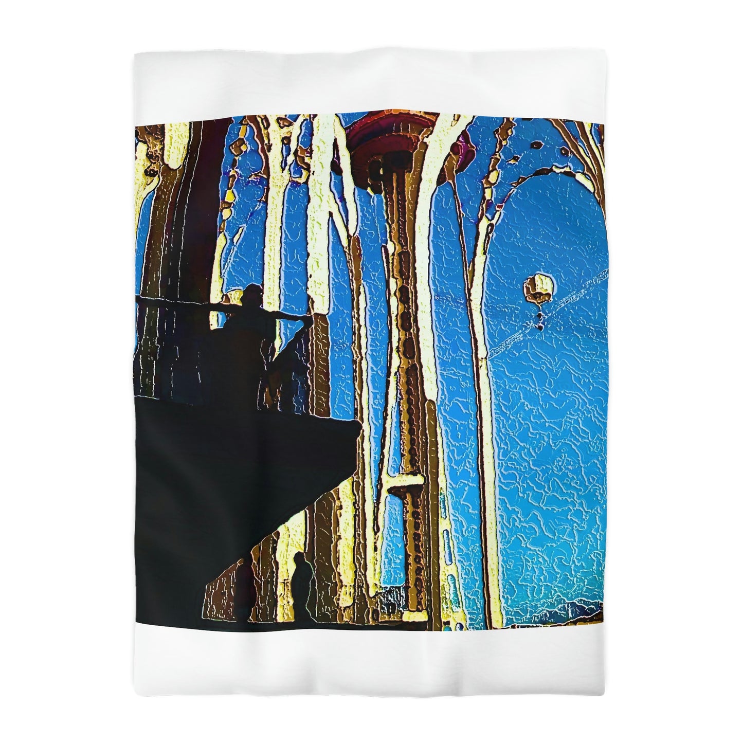 Microfiber Duvet Cover ... "Seattle's World Fair ... 'A Family Favourite' ..." Original Works ...
