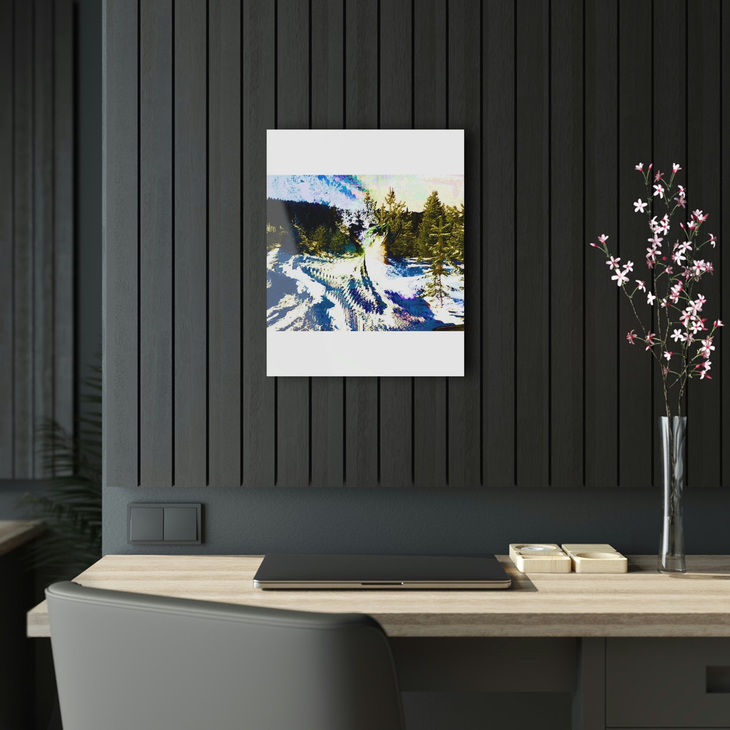 Acrylic Prints ... "No Time 'Like-Air-Time' ..." ... A True Master At His Craft ... December 2022, Rhett Creek, Idaho ... Original Works ...