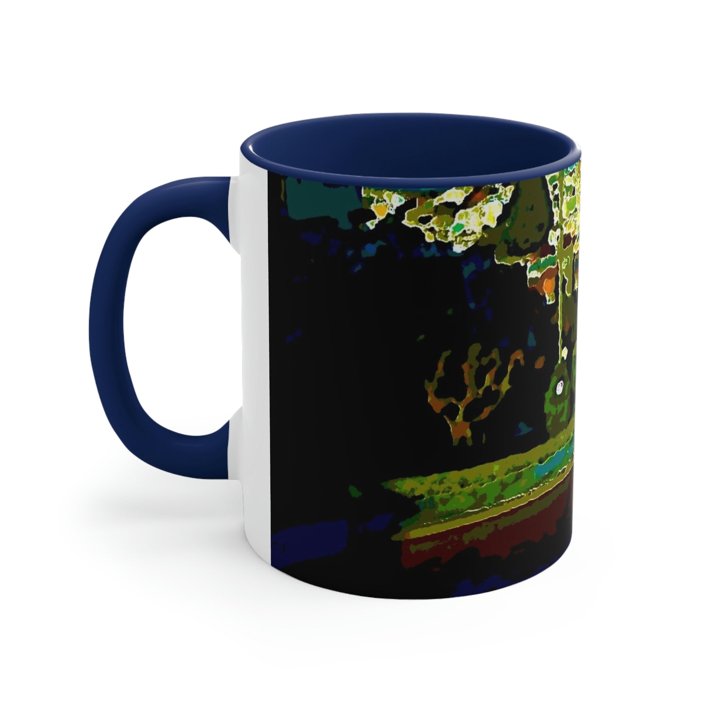 Accent Coffee Mug, 11oz ...  "Lombard Street San Francisco, CA, USA" ... Family Archives 1970's ... Original Works ...