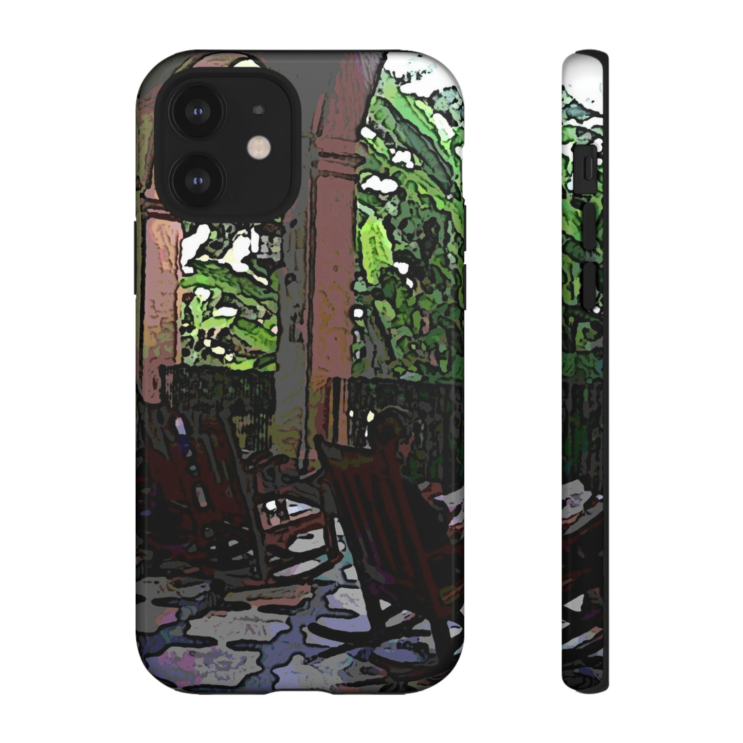 Tough Cases ... Lanai & Rocking Chairs At: 'The Pink Palace' ... The Royal Hawai'ian ... Honolulu, HI ... '27Oct2014' ... Original Works ...