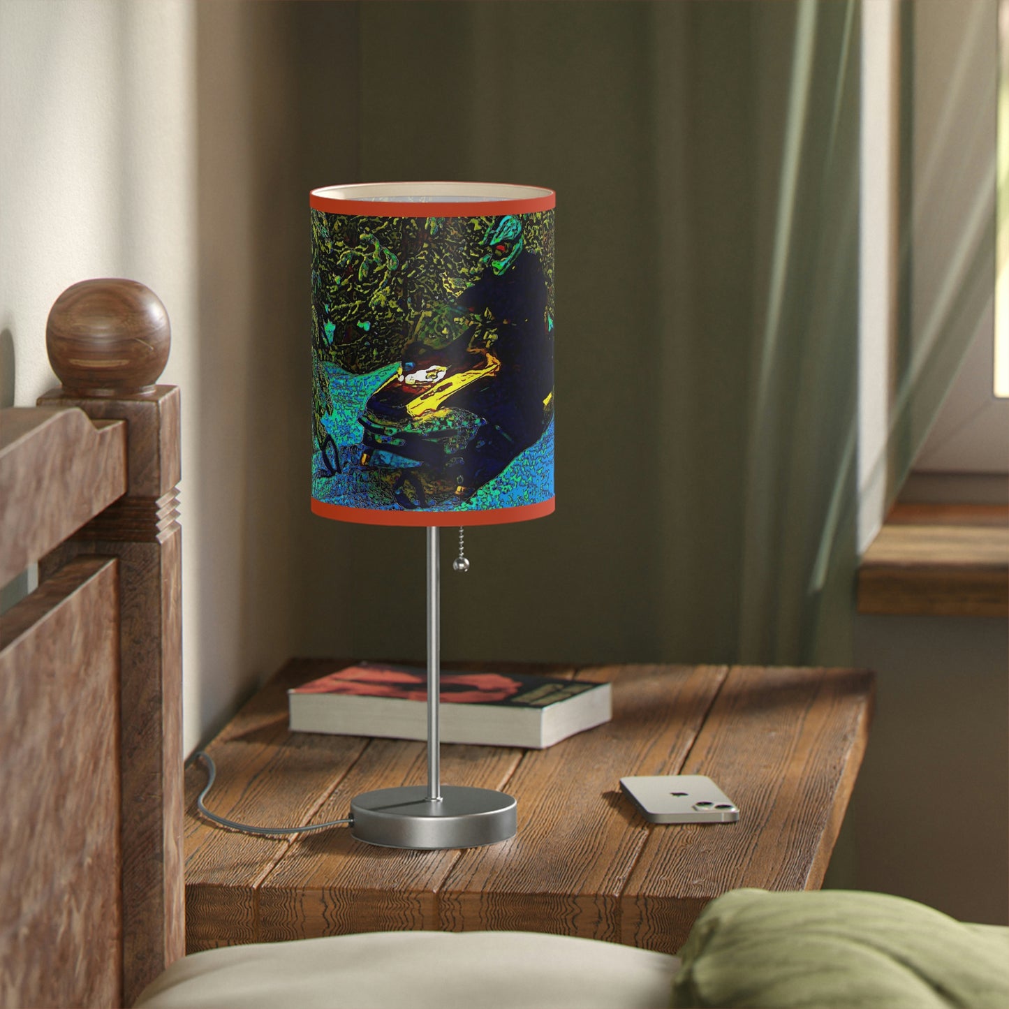 Lamp on a Stand, US|CA plug ... Yep ... "Another Day ... Riding Through The Wilderness ... " ... February 2023 ... Original Works ...