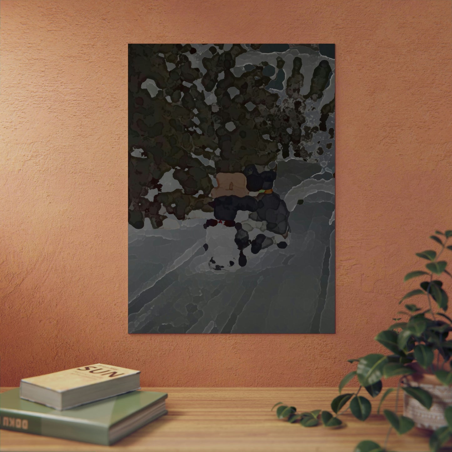 Aluminum Composite Panels ... The Ride ... The Walk ... The Forest ... "A Potpourri Of Contrasts" ... February 2023 ... Original Works ...