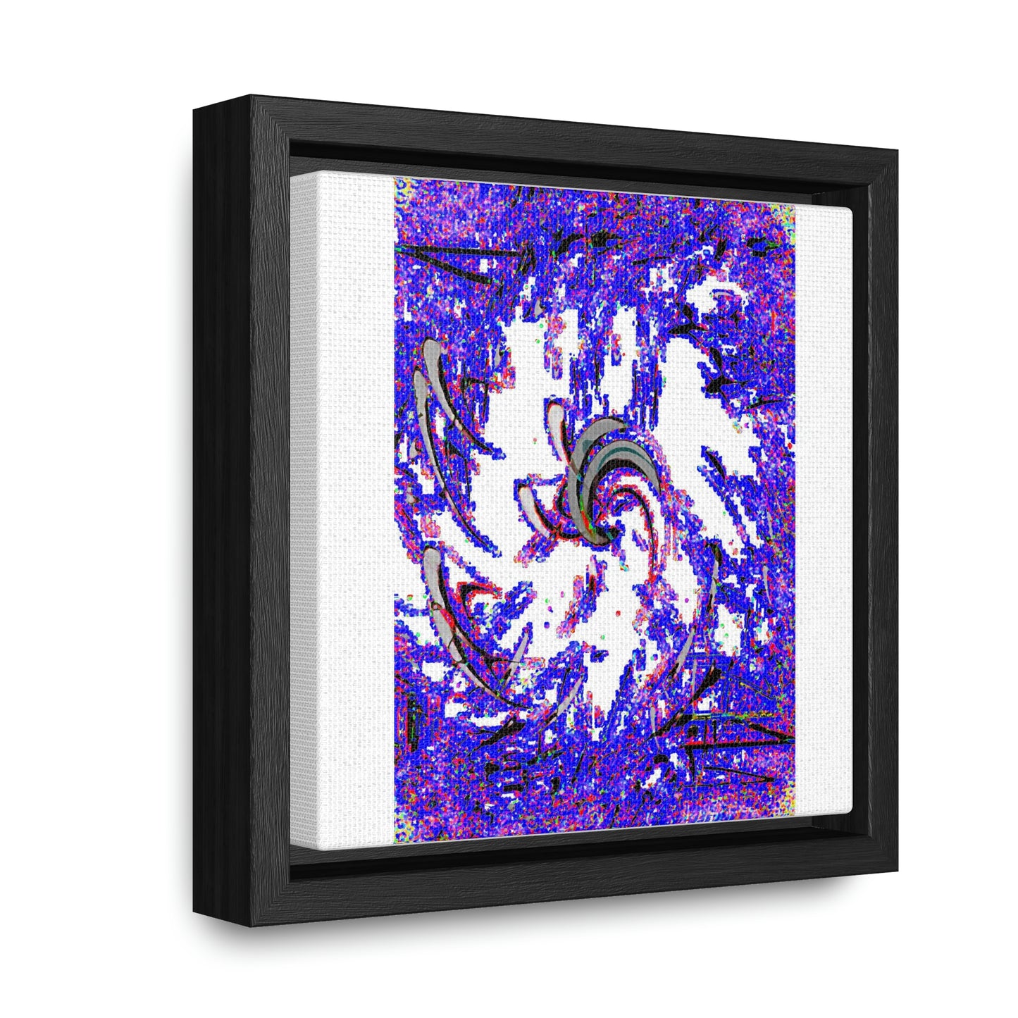 Gallery Canvas Wraps, Square Frame ... "Waning Moon" ... Central Idaho ... October 2022 ... Rendering Time: 22 Hours ... Original Works ...